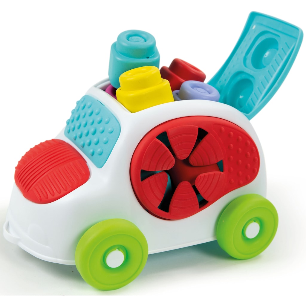 Clementoni® Spielbausteine »Clemmy Soft, Sensorisches Auto«, (9 St.)