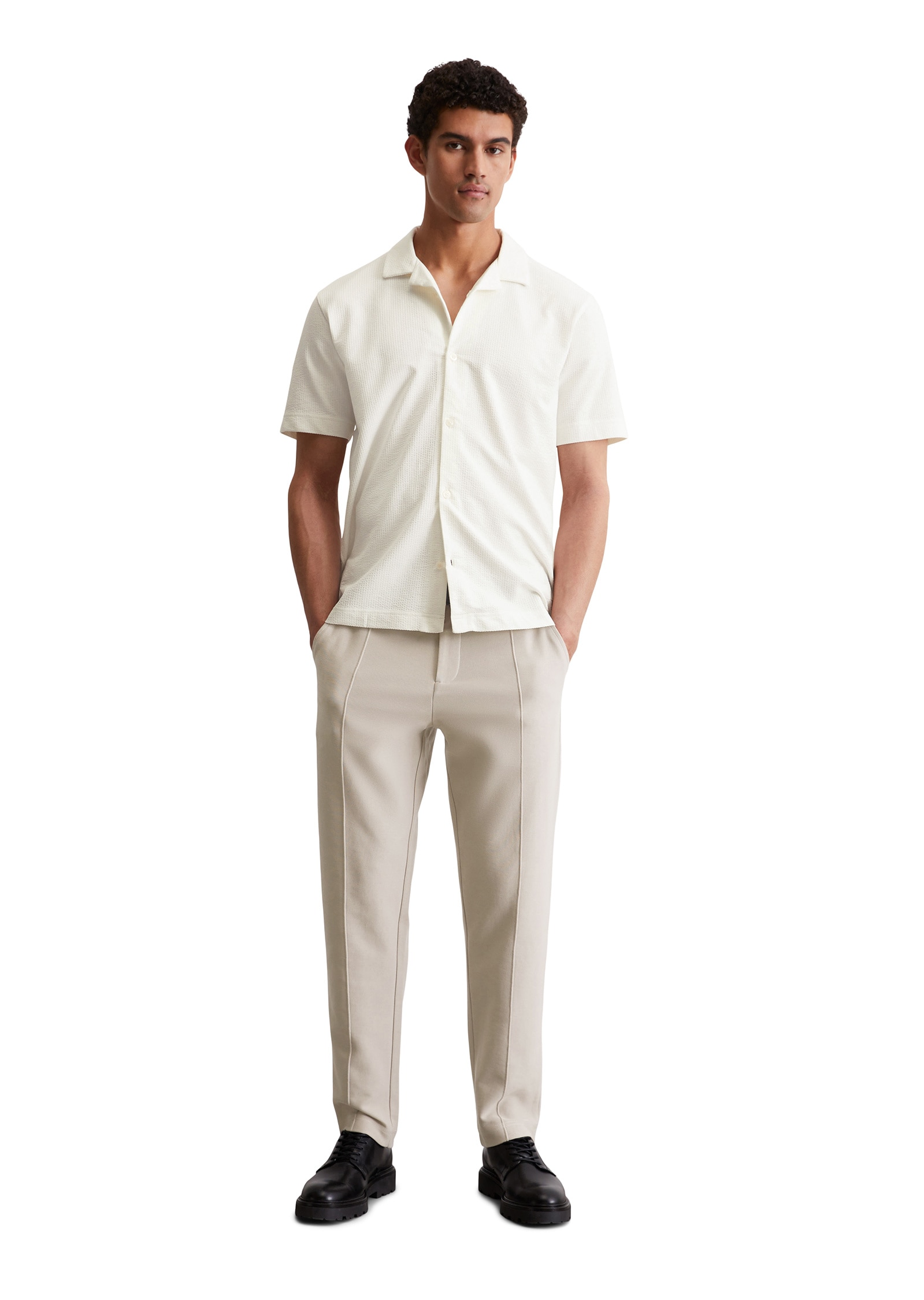 Marc O'Polo Poloshirt »aus Bio-Baumwoll-Mix«