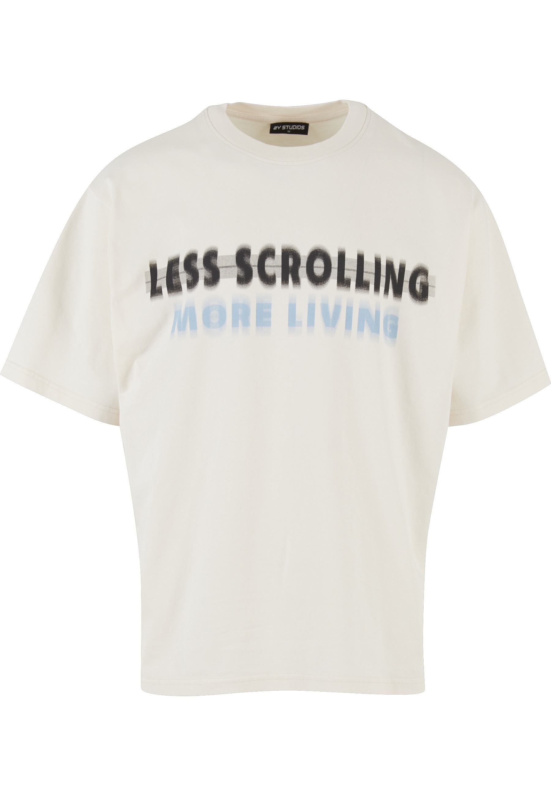 2Y Studios T-Shirt "2Y Studios Herren 2Y Less Scrolling Oversize Tee" 1 Stk.