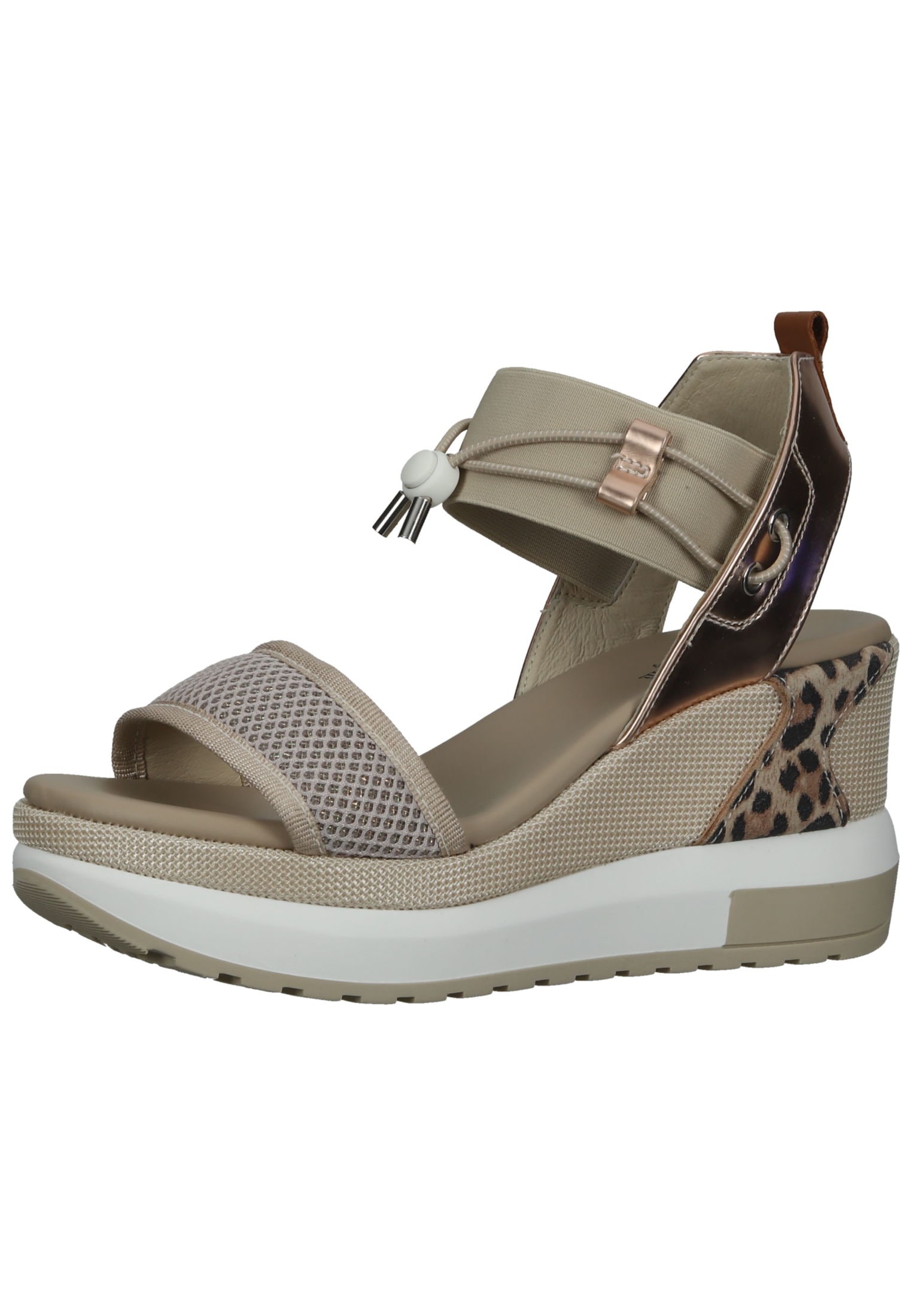 Nero Giardini Keilsandalette "Nero Giardini Sandalen Lederimitat/Textil" günstig online kaufen