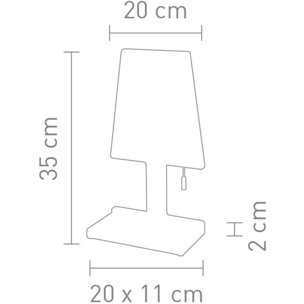 SOMPEX LED Tischleuchte »Steve«, 1 flammig-flammig