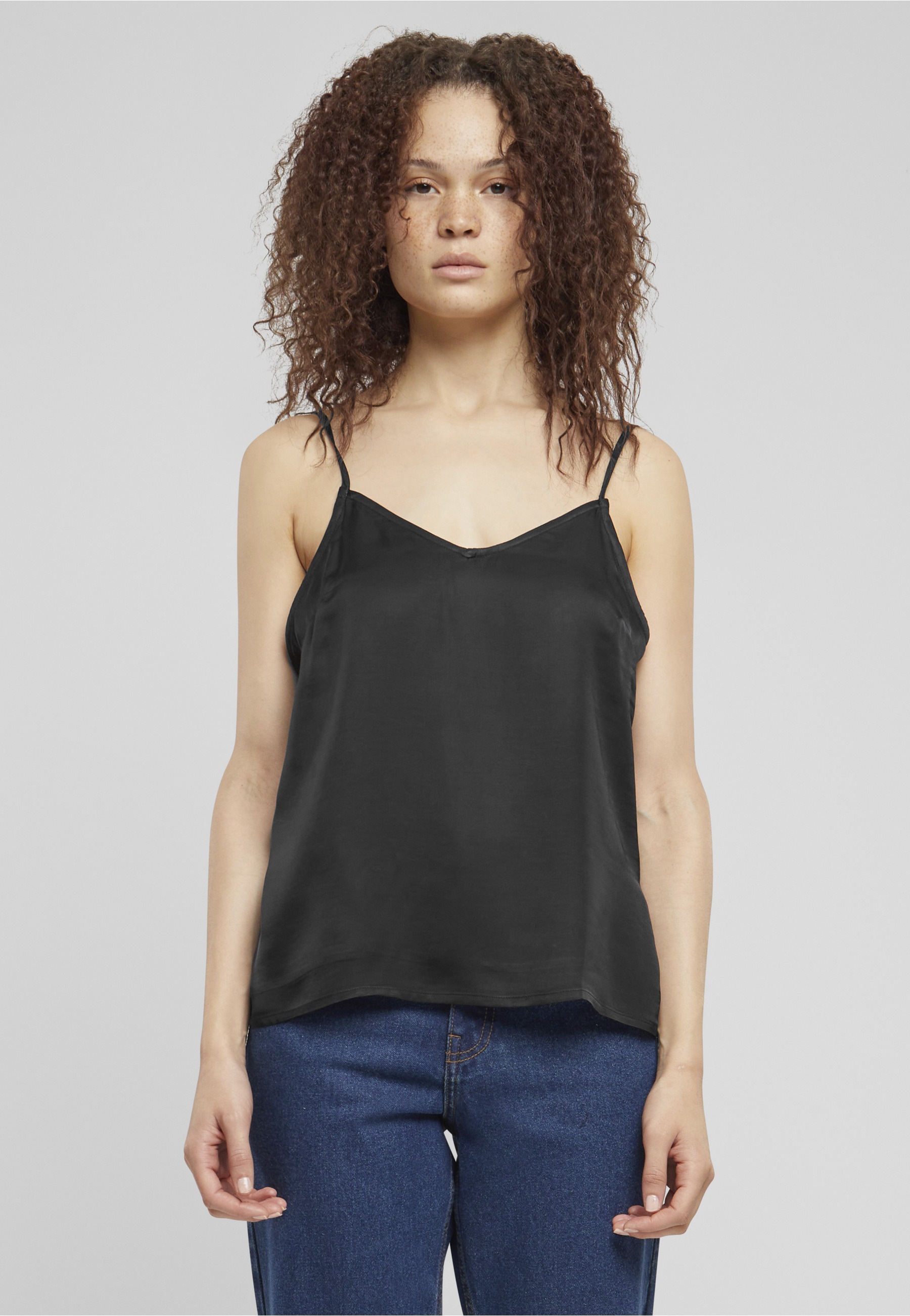 Thumbnail - URBAN CLASSICS Tanktop "Urban Classics Damen Ladies Viscose Satin Slip Top"