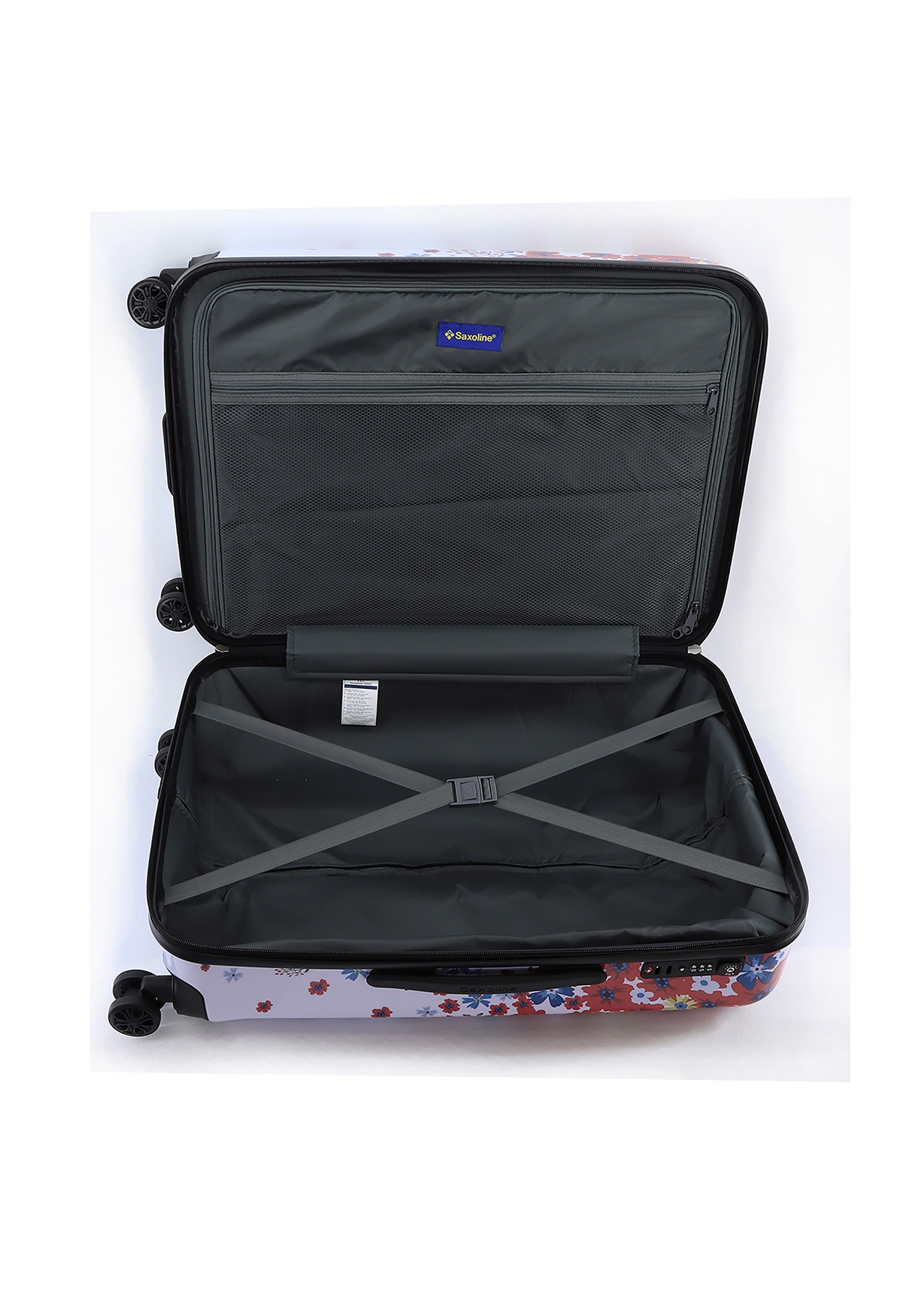 Saxoline® Koffer »Blessing«, mit schönem Blumen-Print