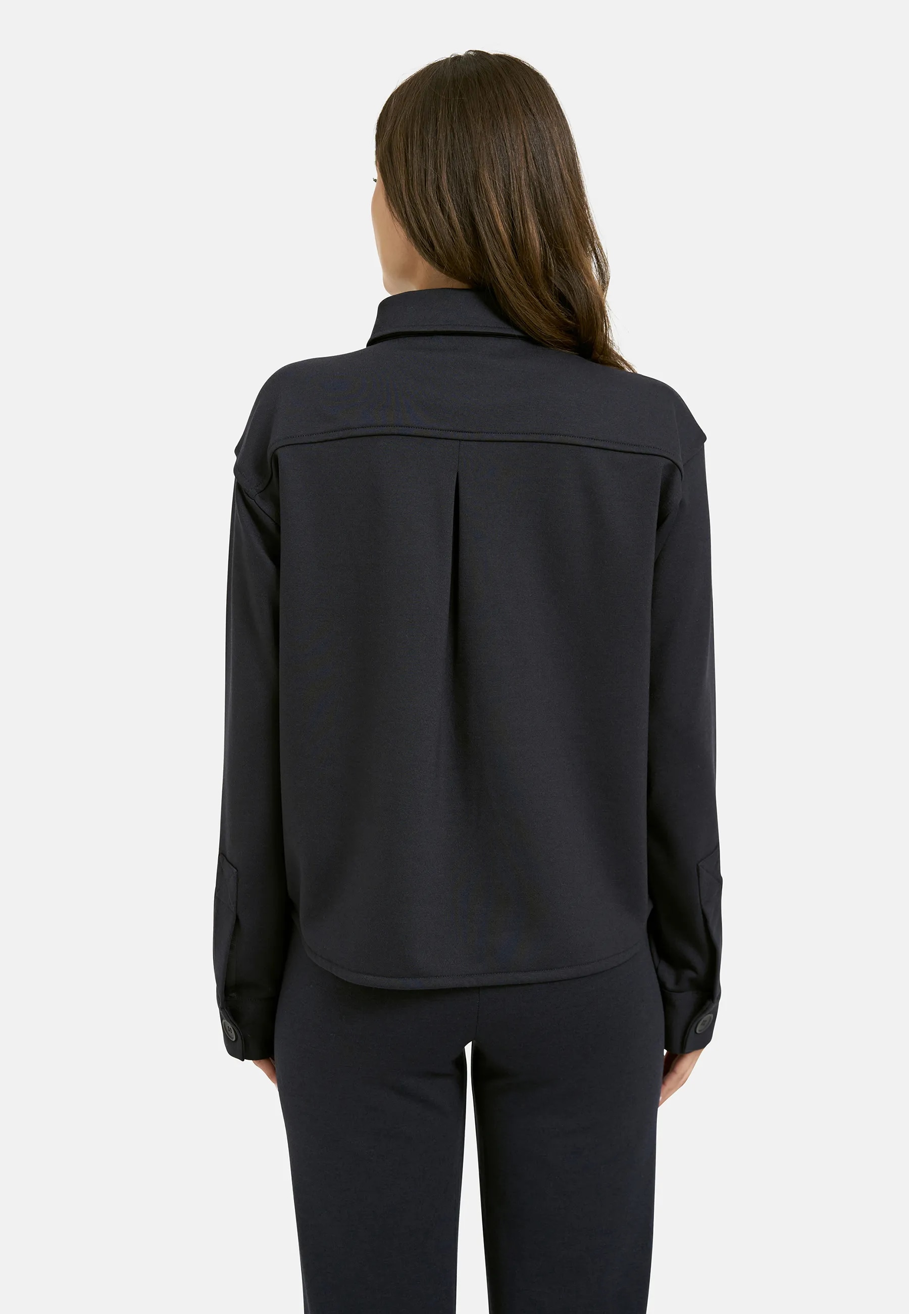 Smith & Soul Hemdjacke mit aufgesetzten Taschen, Jersey