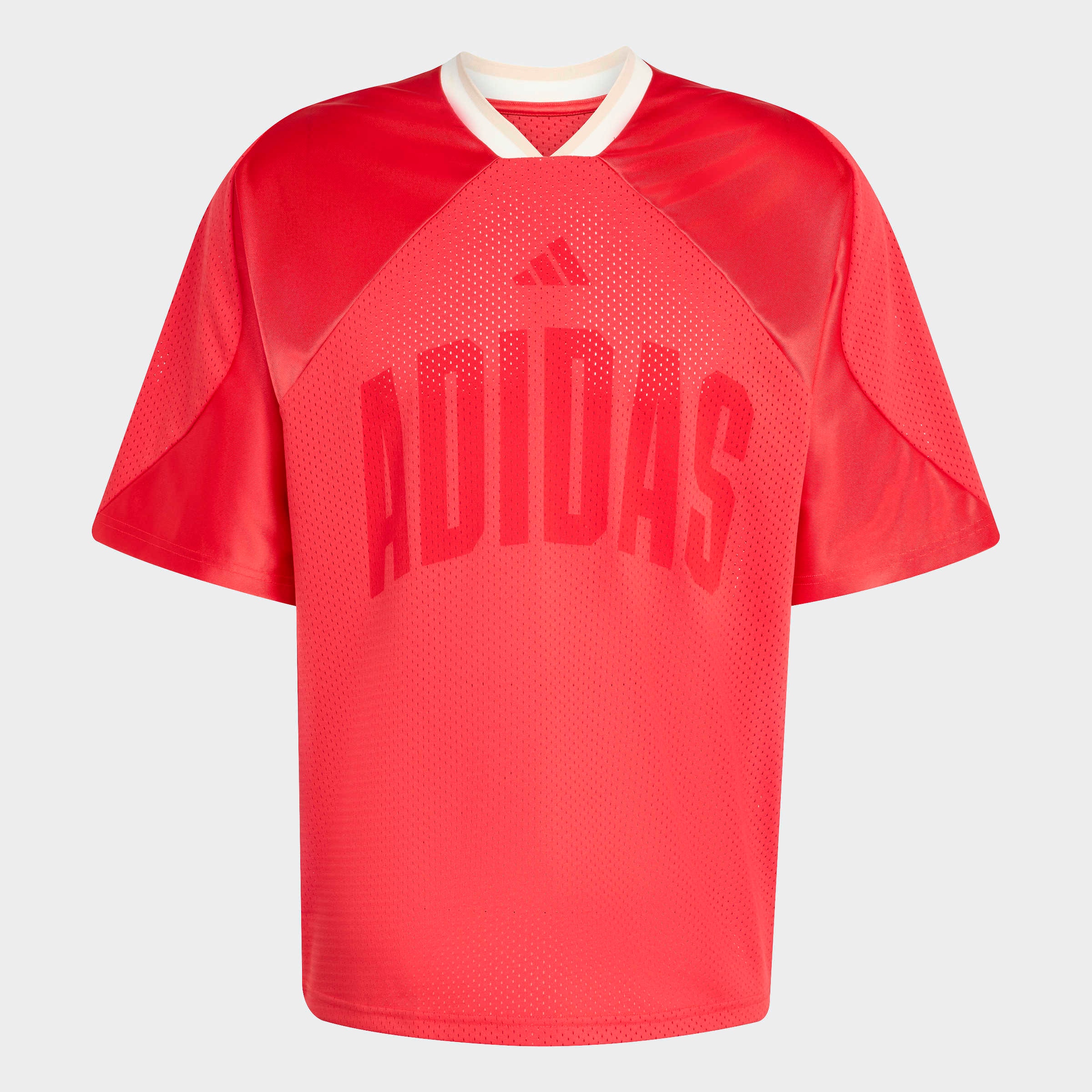 adidas Sportswear T-Shirt »STADIUM GRAPHIC MESH« lockerer Schnitt, mit V-Ausschnitt, mit auffälliger Grafik