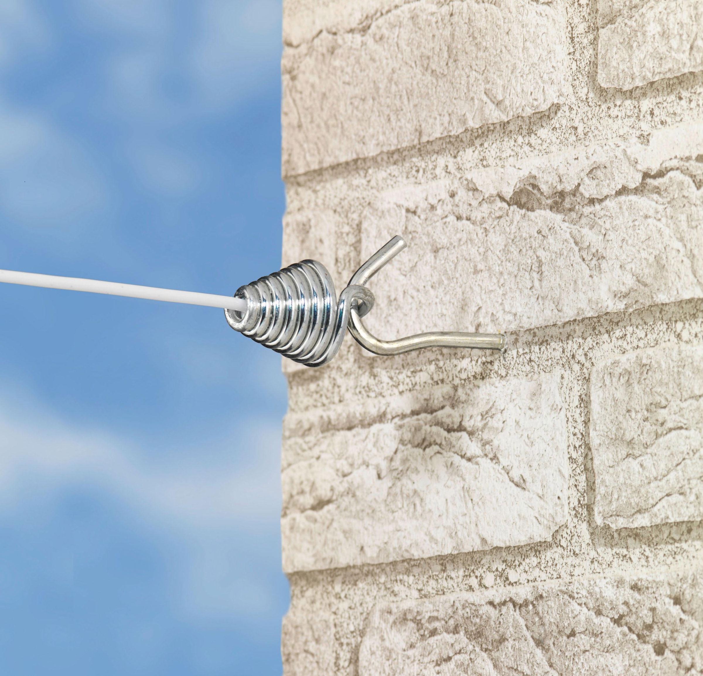 WENKO Wand-Wäscheleine »Modell Jumbo«, ausziehbare Wäscheleine, 15 m Trockenlänge, für Bad, Balkon & Terrasse