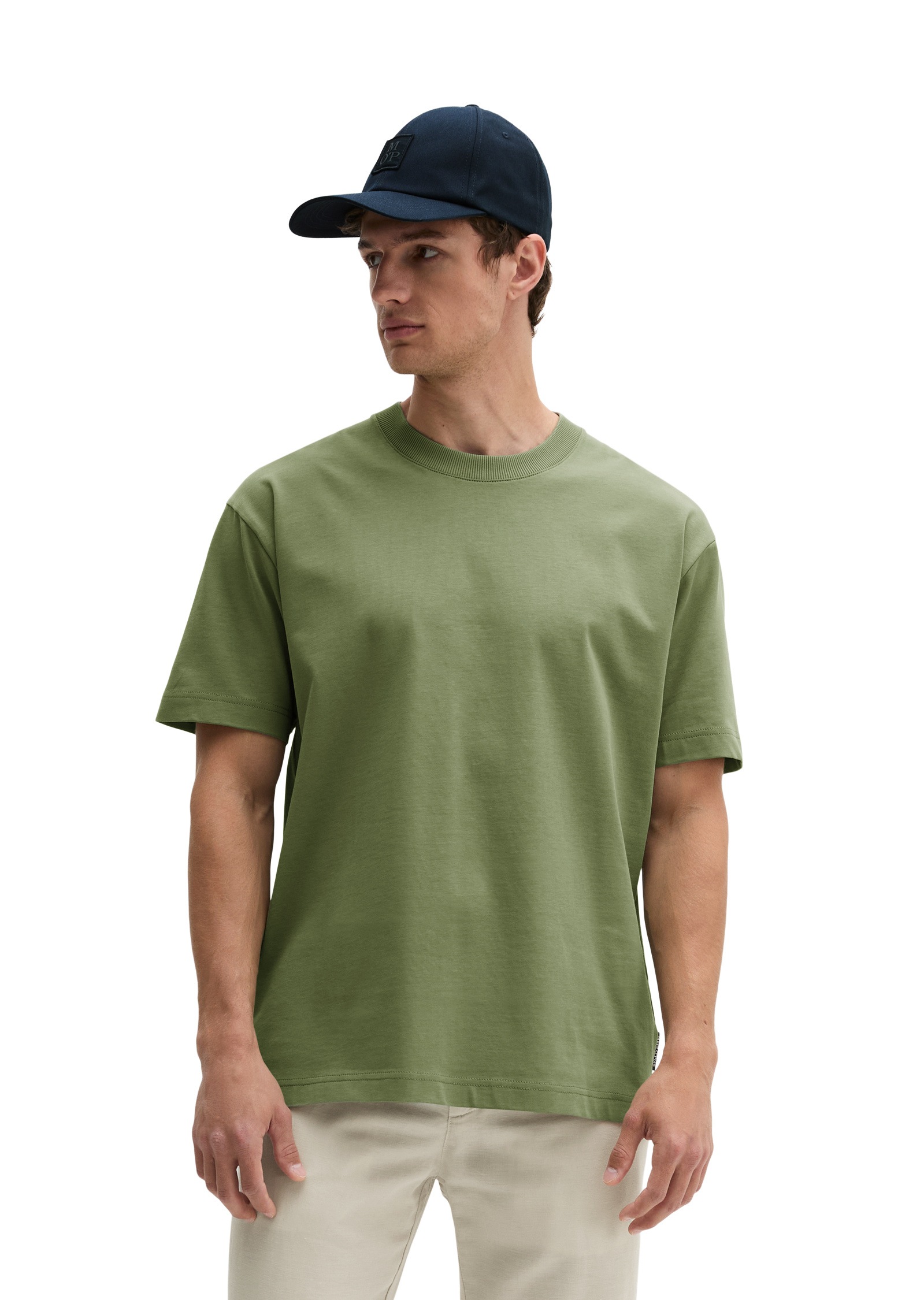 Marc OPolo T-Shirt "aus schwerem Bio-Baumwoll-Jersey"