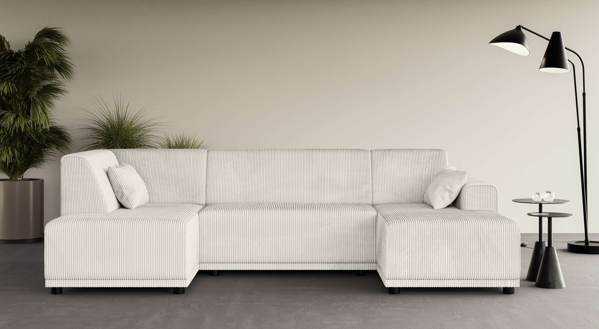 Home affaire Wohnlandschaft "TAMMO" U-Form