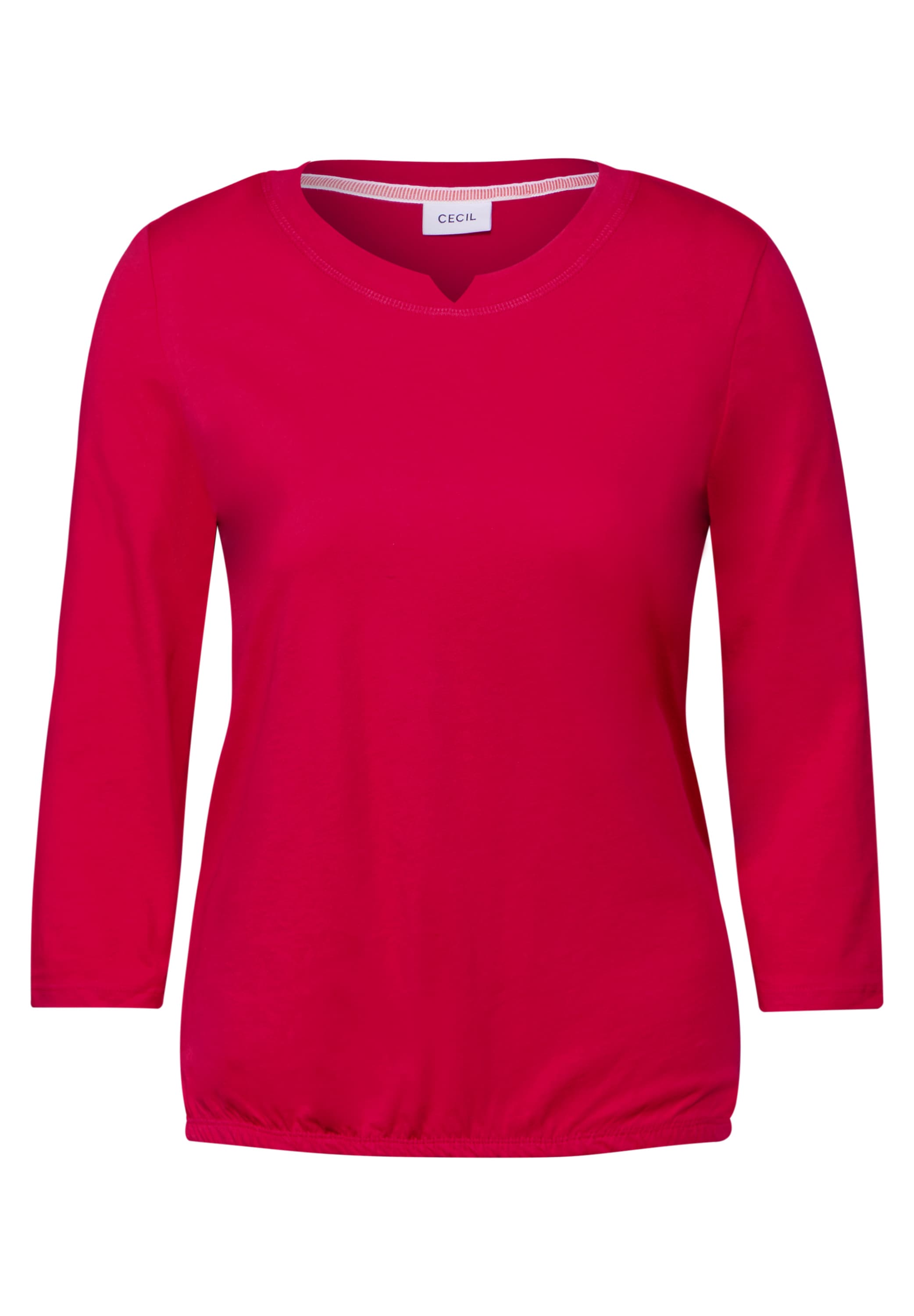 Cecil 3/4-Arm-Shirt, aus reiner Baumwolle