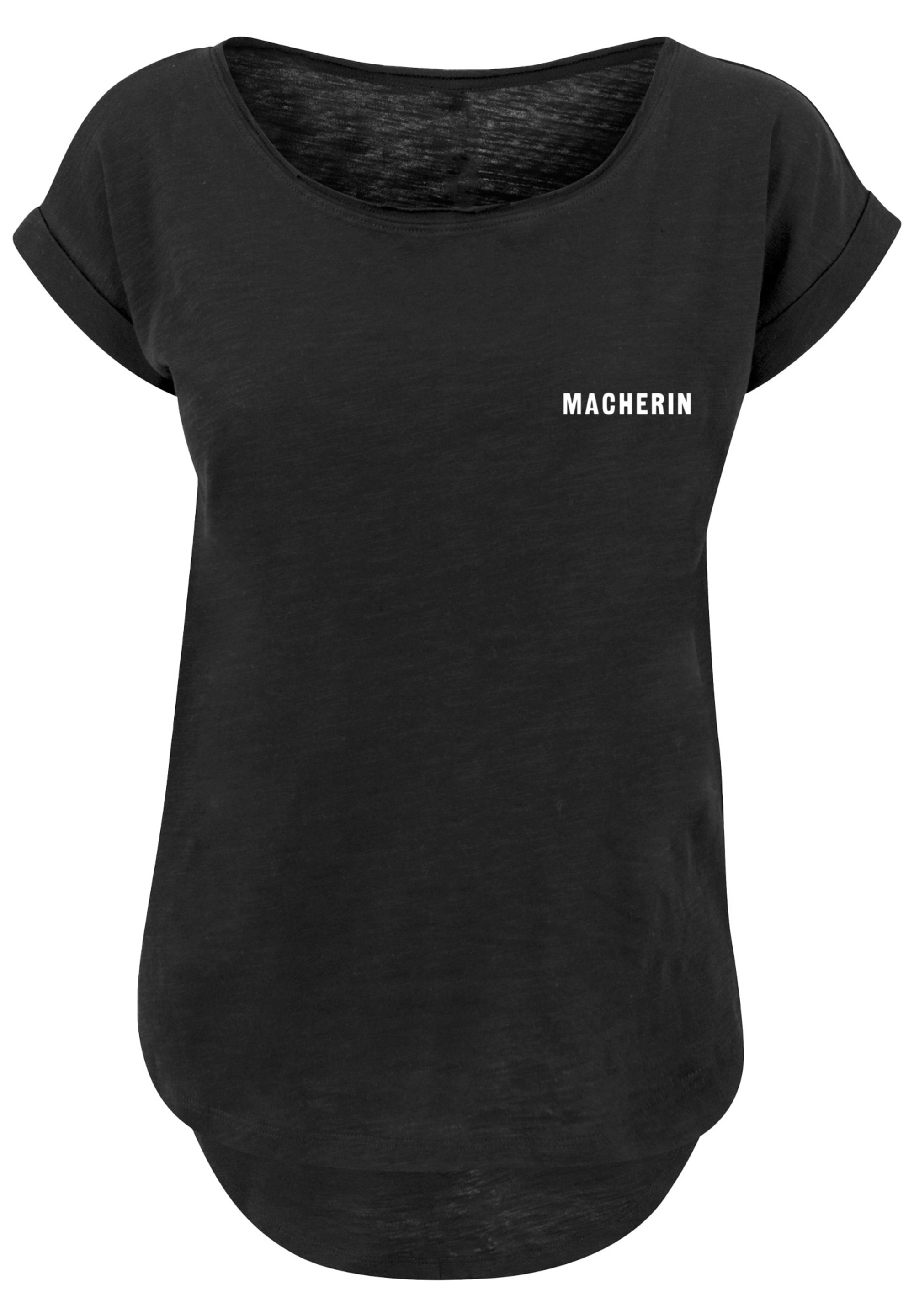 F4NT4STIC T-Shirt »Macherin«, Jugendwort 2022, slang, lang geschnitten