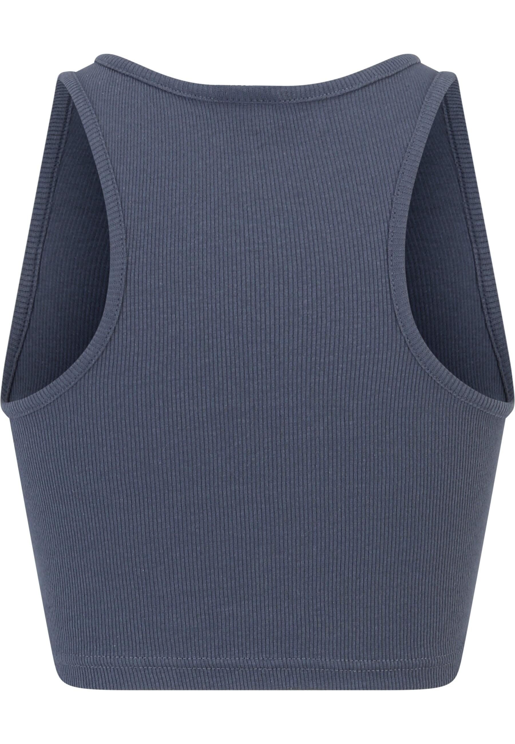 URBAN CLASSICS Muskelshirt »Urban Classics Damen Ladies Cropped Rib Top 2-Pack«, (1 tlg.)