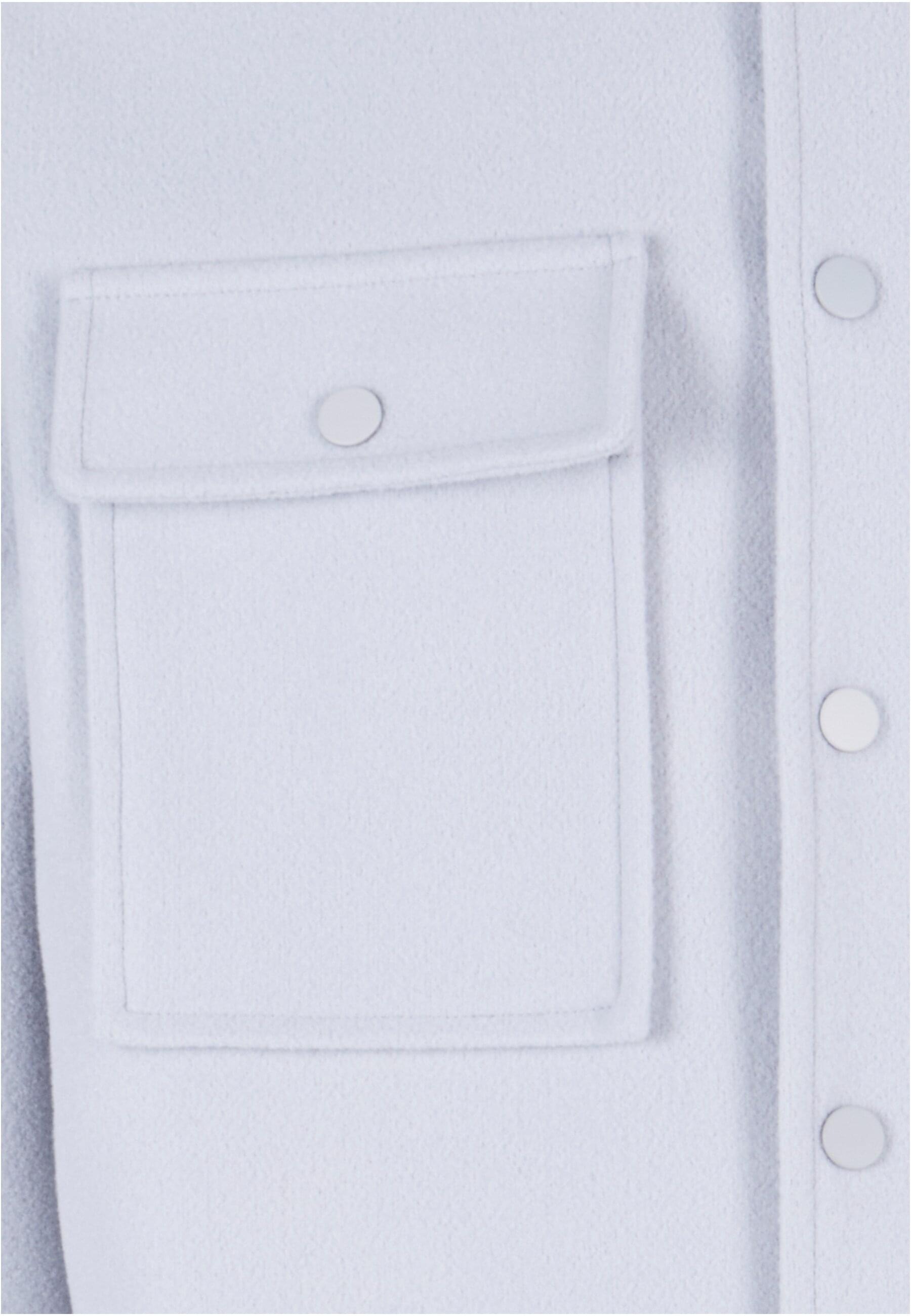 URBAN CLASSICS Langarmhemd »Urban Classics Herren Plain Overshirt« 1 Stk.