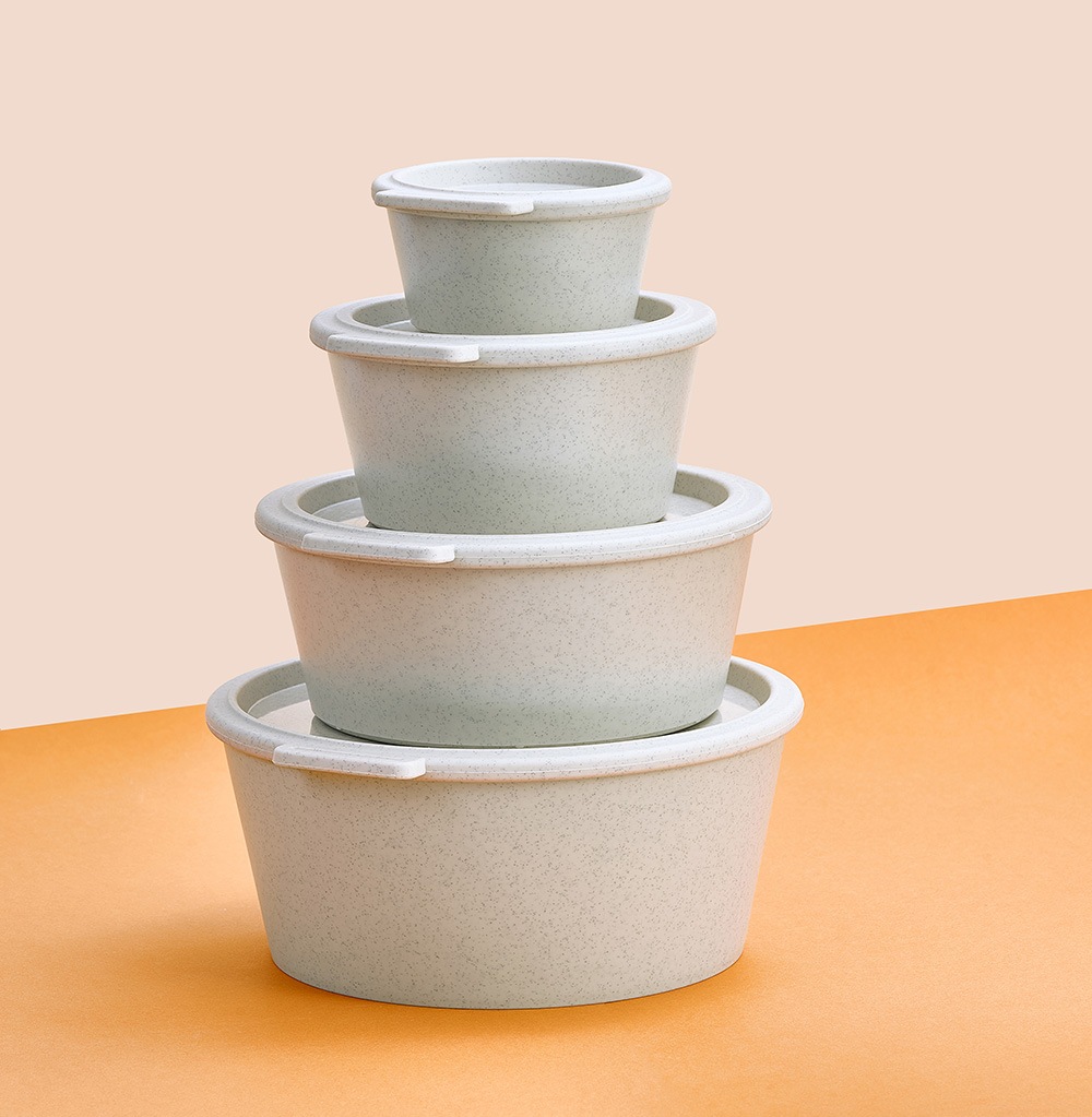 KOZIOL Aufbewahrungsschüssel »MOVE BOX 1,3l Schale 1,3l mit Deckel« 1 tlg.