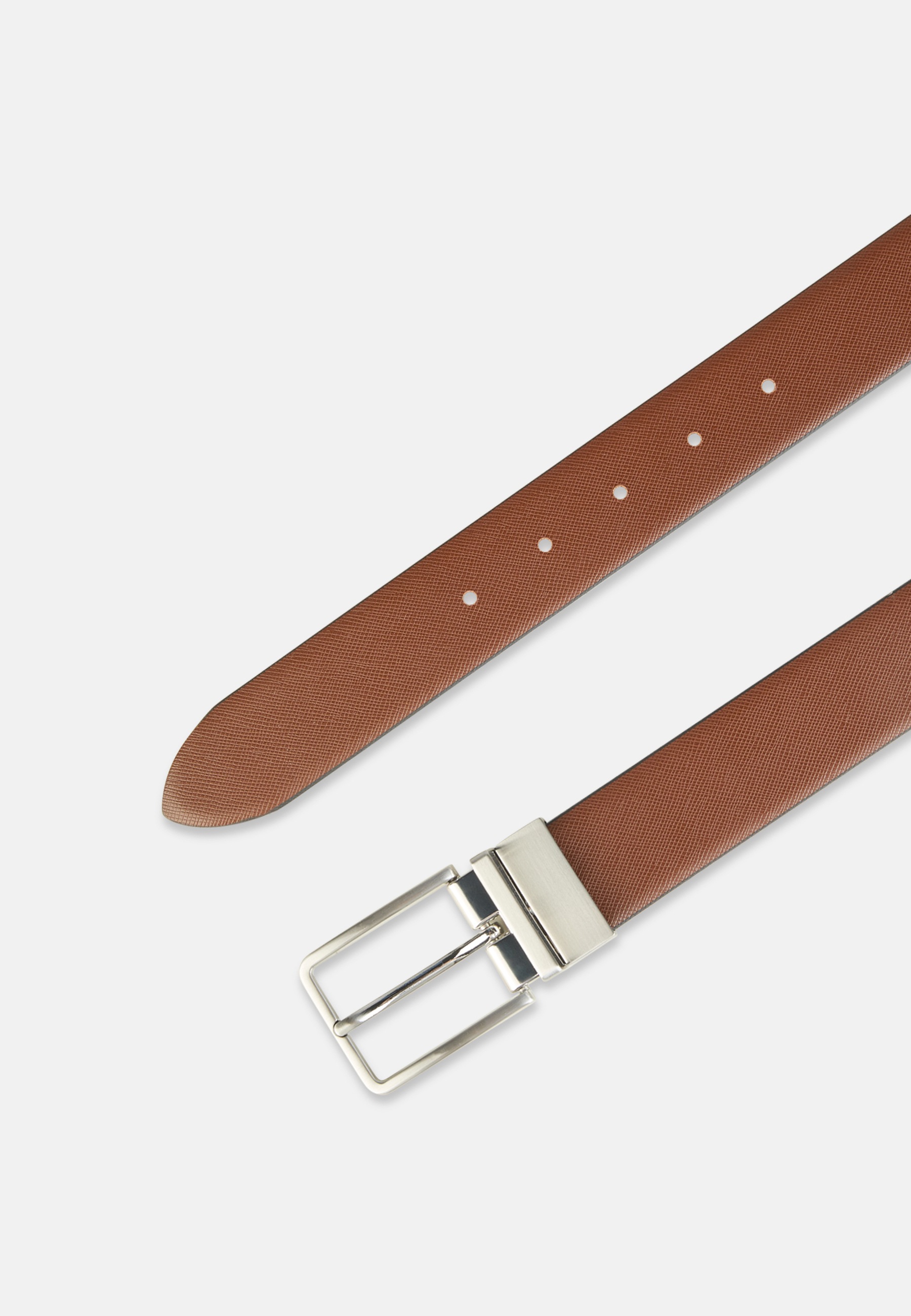 Ledergürtel LLOYD MEN’S BELTS "Lloyd Belts Wendegürtel 0406 Wendegürtel", Damen, Gr. 110, whisky, schwarz, Leder, Gürtel Ledergürtel 3