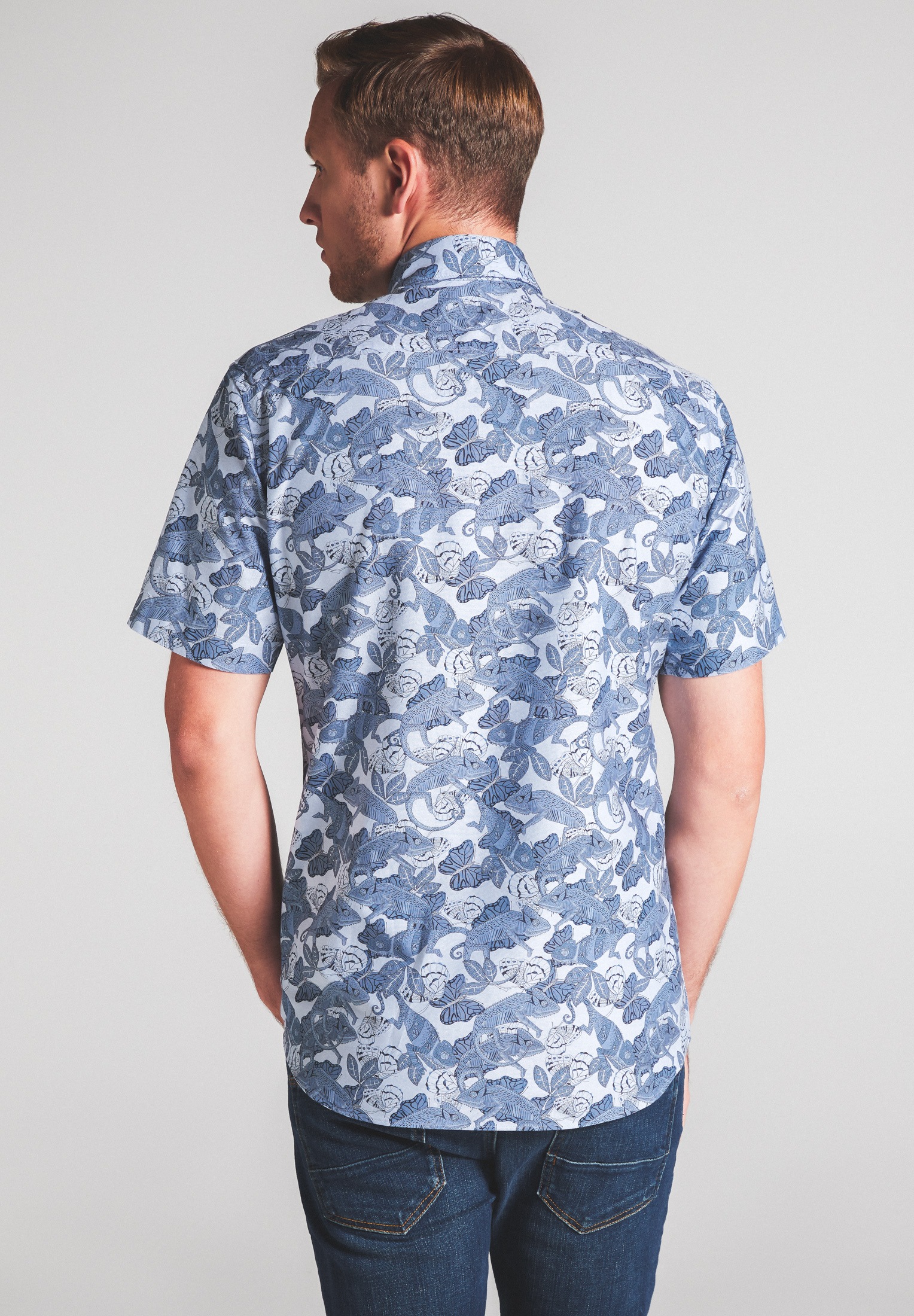 Eterna Kurzarmhemd »SLIM FIT«, EASY IRON (bügelleicht)