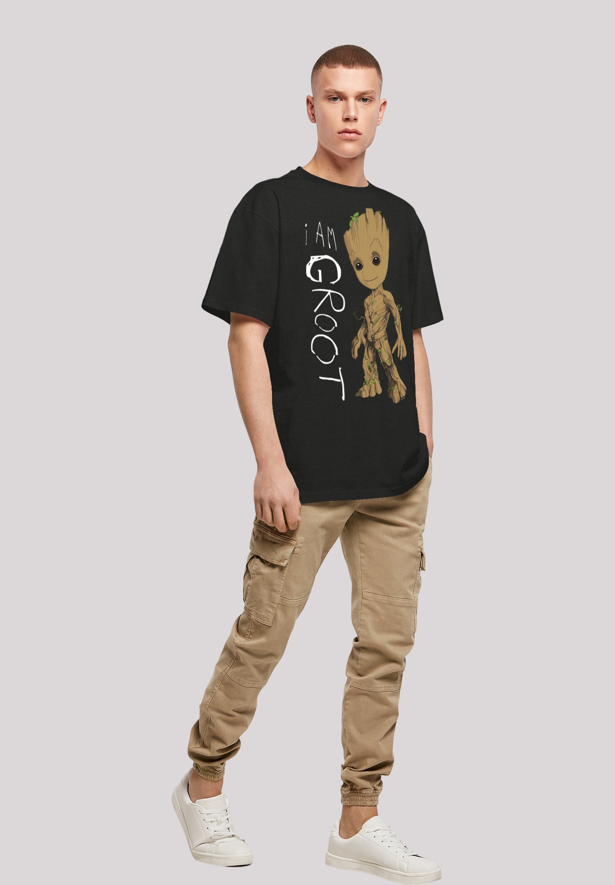 F4NT4STIC T-Shirt »Marvel Guardians of the Galaxy Groot«, Print