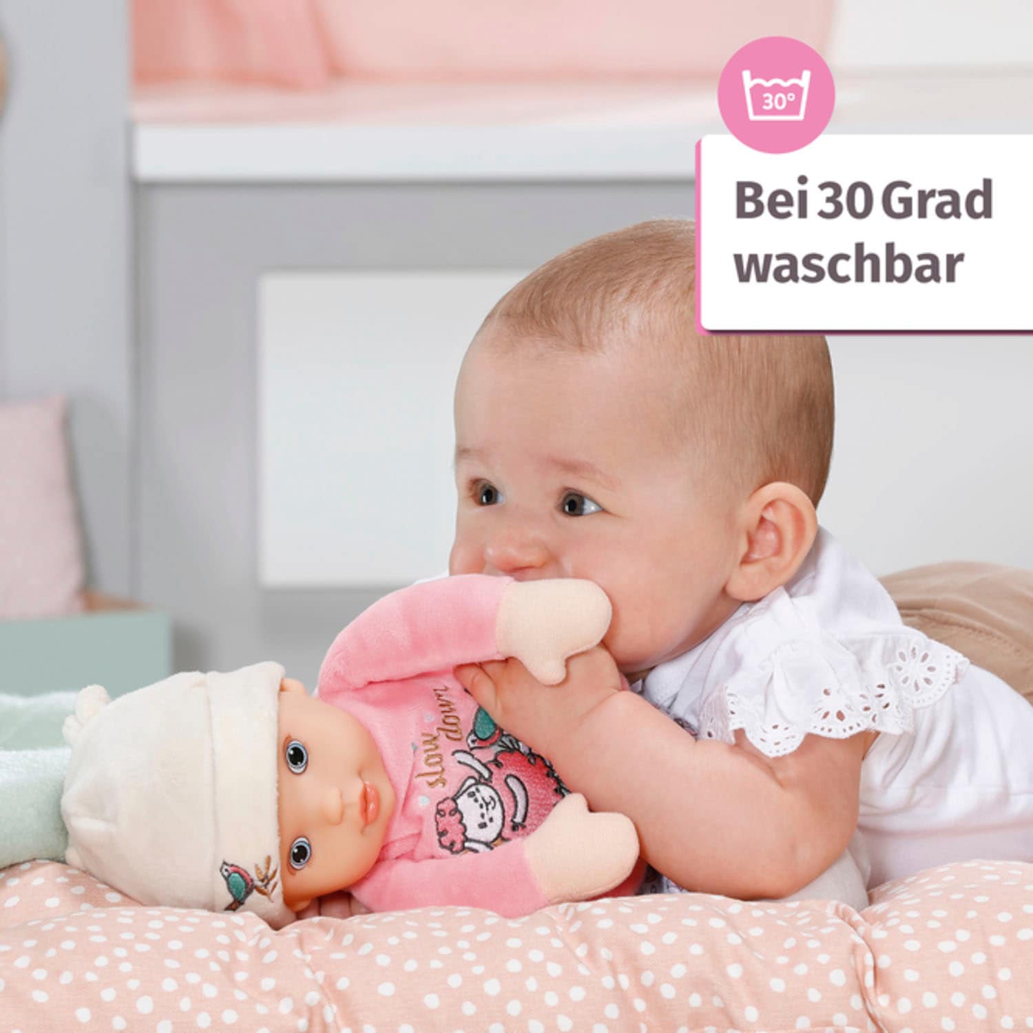 Baby Annabell Babypuppe »Sweetie for babies, 30 cm« mit Rassel im Inneren