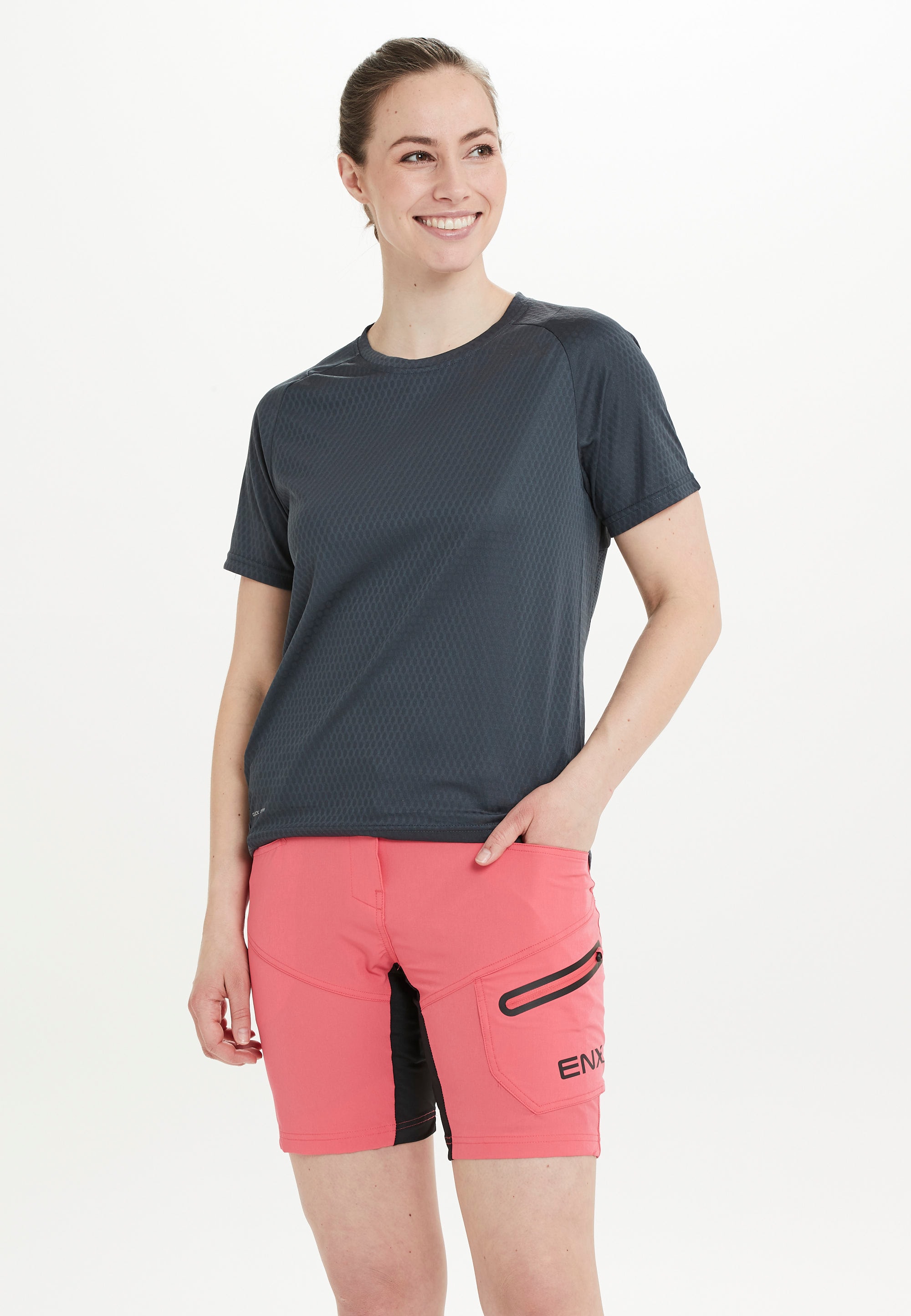 ENDURANCE Radtrikot »Jannie«, mit atmungsaktiven Mesheinsätzen