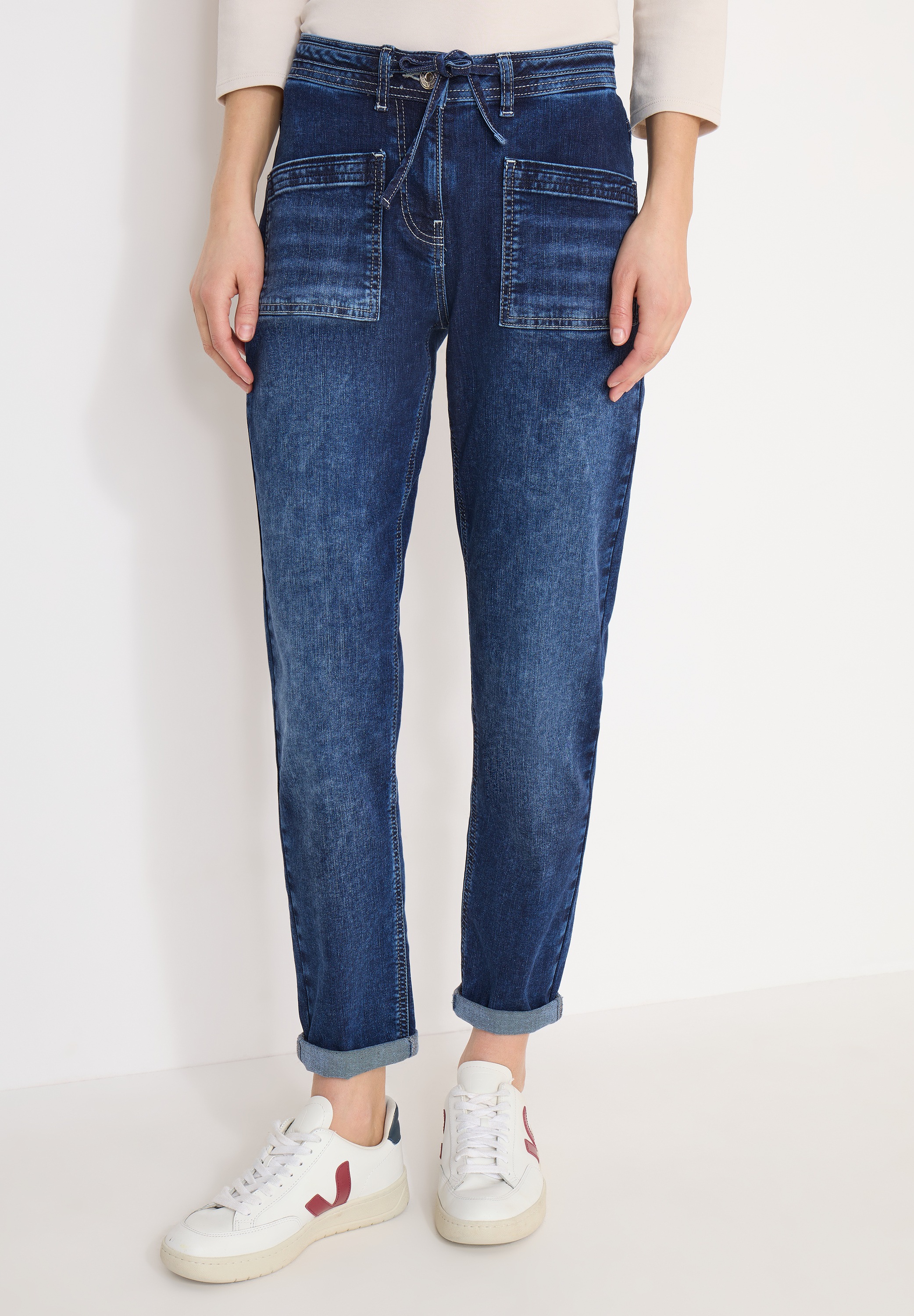 Cecil Slim-fit-Jeans im Denim-Style günstig online kaufen