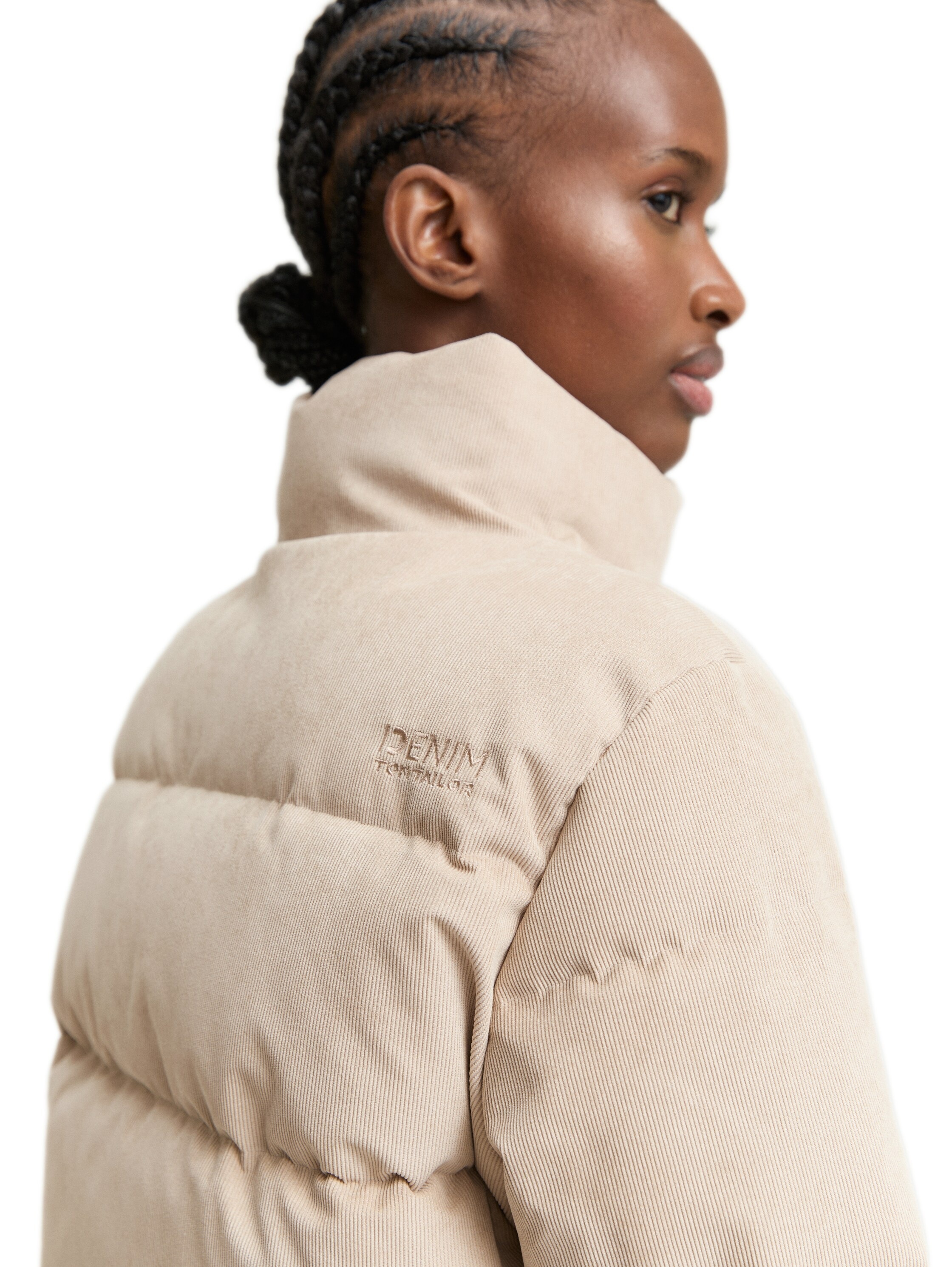 Thumbnail - TOM TAILOR Denim Steppjacke ohne Kapuze mit Stehkragen