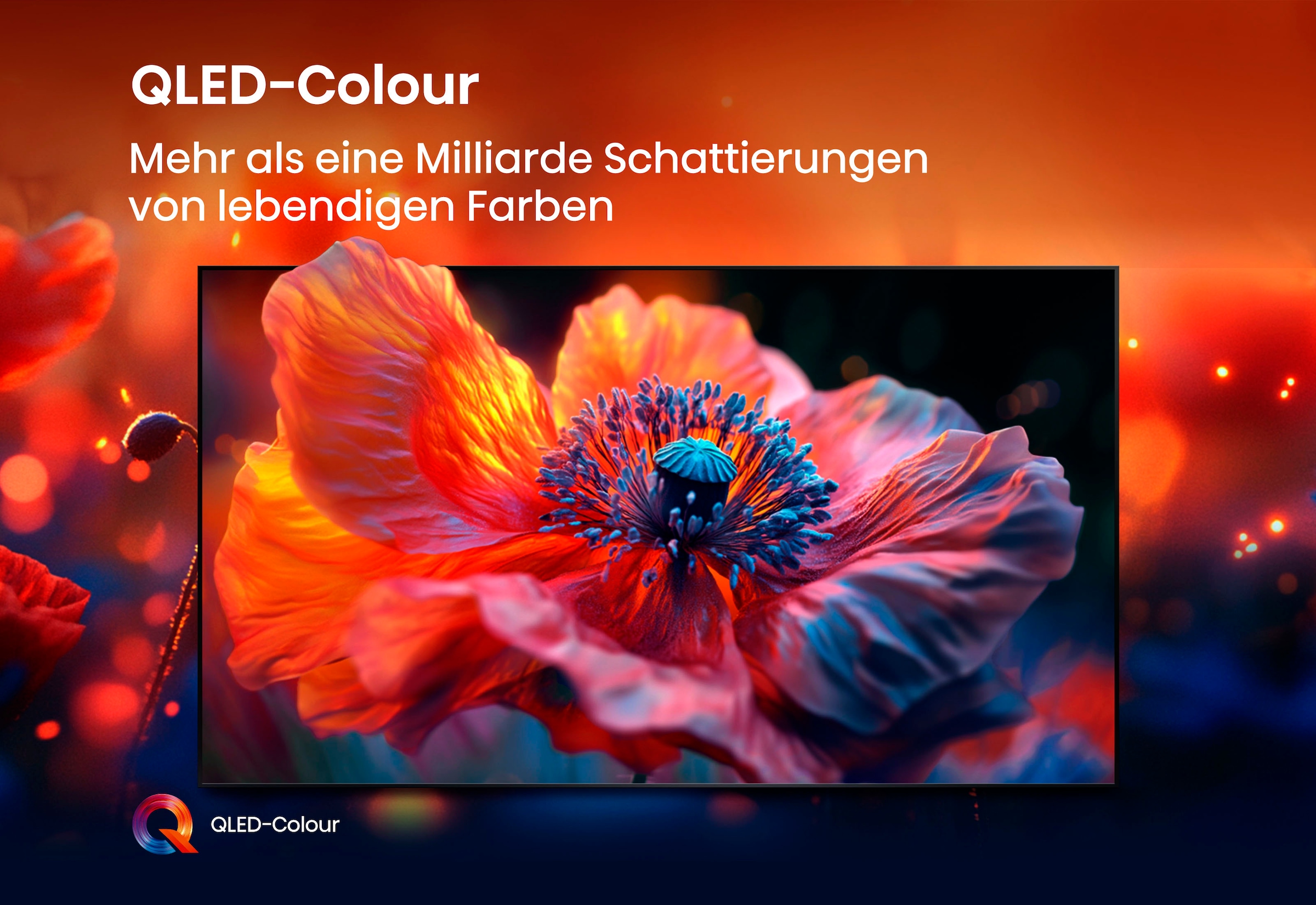 Hisense QLED-Fernseher »50E77Q«, 4K Ultra HD, Smart-TV, 4K UHD QLED