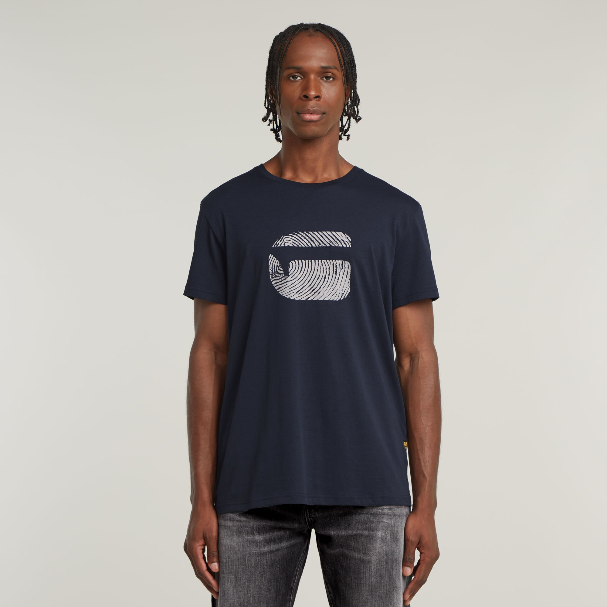 G-STAR T-Shirt "Finger Print Burger", mit Grafikprint günstig online kaufen
