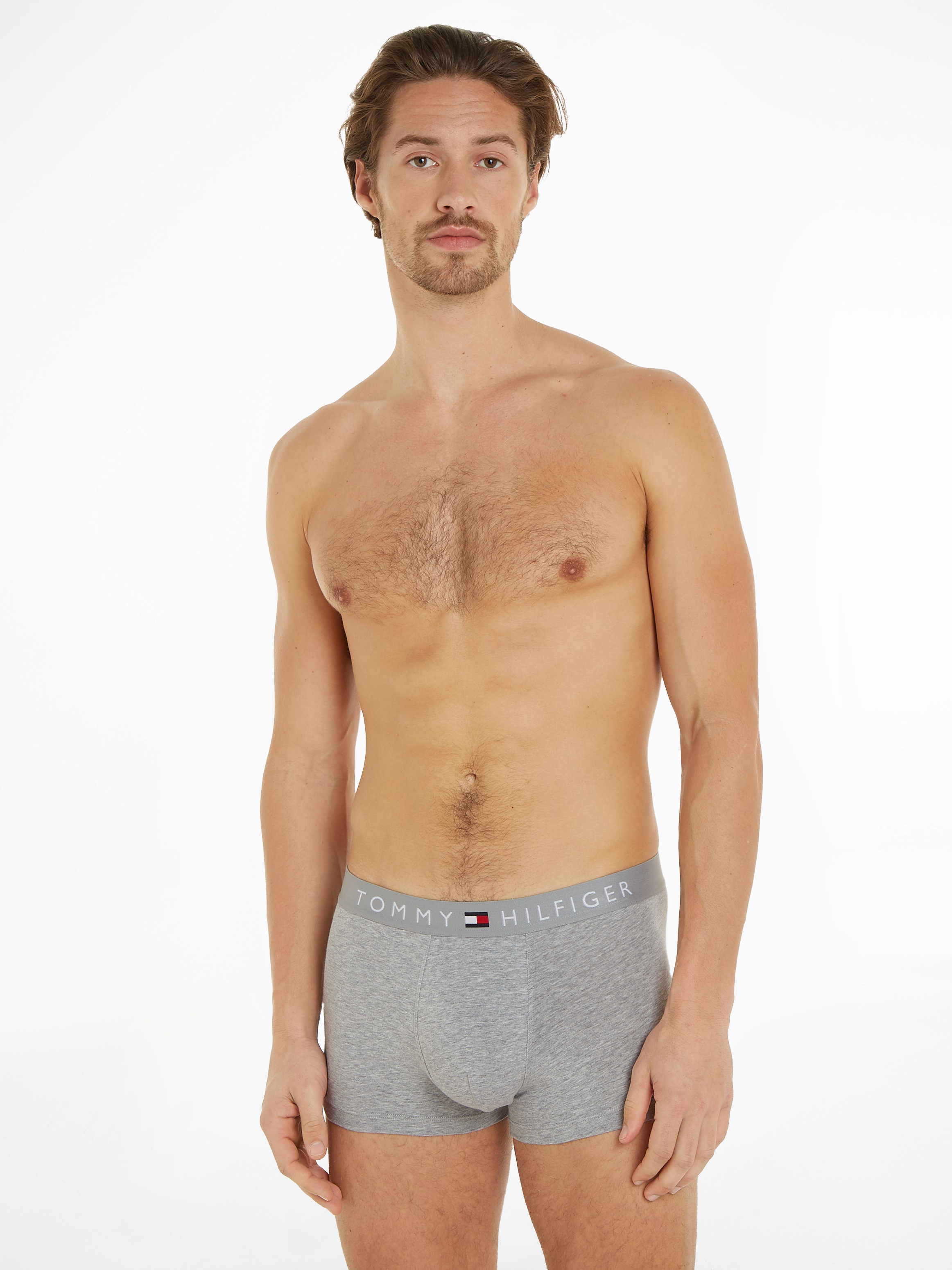 Thumbnail - Tommy Hilfiger Underwear Trunk "3P TRUNK WB" Packung, 3er, 3 Stk. tlg., mit Logobund