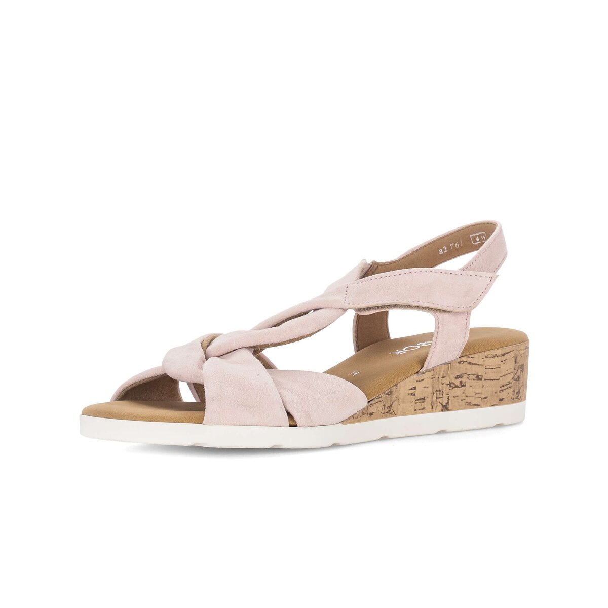 Keilsandalette GABOR "Keilsandalette", Damen, Gr. 40, rosa, Schuhe