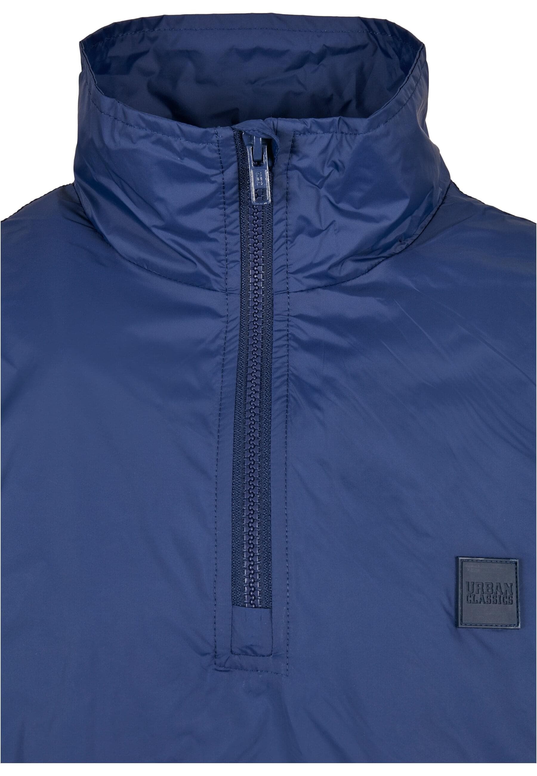 URBAN CLASSICS Allwetterjacke »Urban Classics Herren Stand Up Collar Pull Over Jacket«, (1 St.), ohne Kapuze