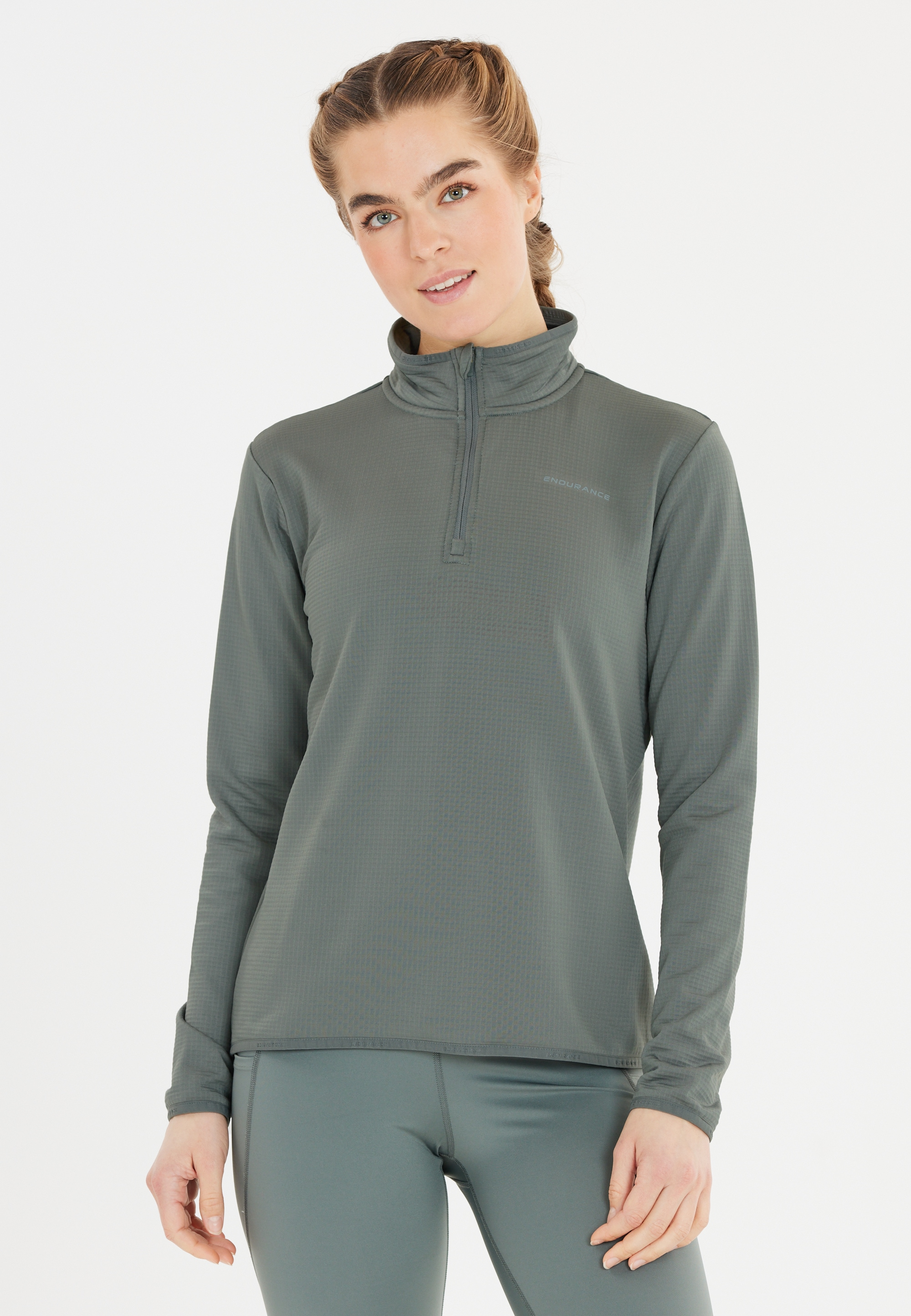 ENDURANCE Langarmshirt »VIRONIC W Waffle«, mit atmungsaktiver Eigenschaft
