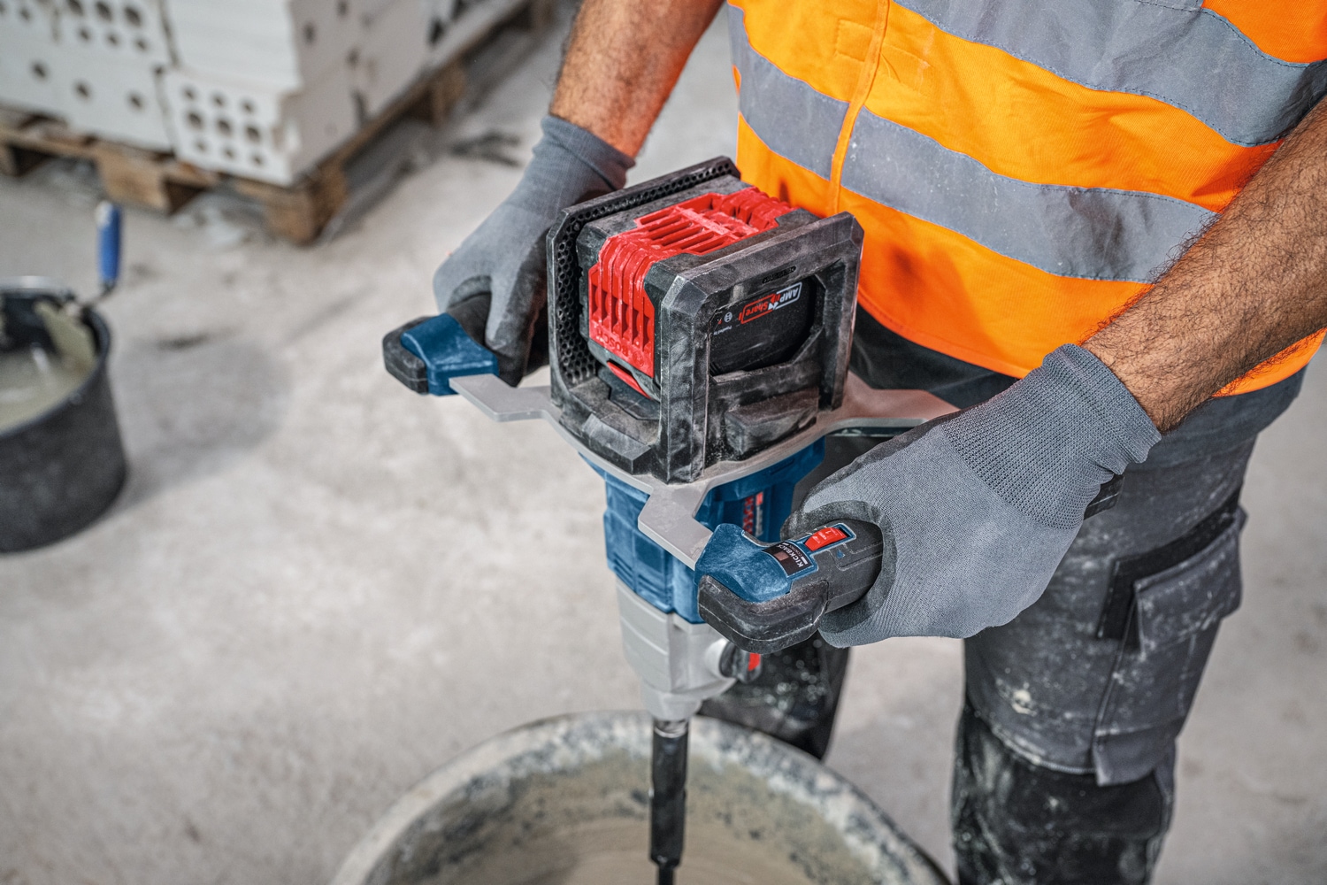 Bosch Professional Rührwerk »»GRW 18V-160««, ohne Akku, ohne Ladegerät