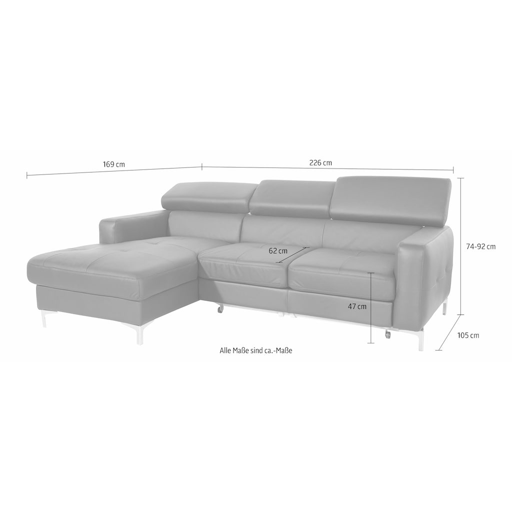 COTTA Ecksofa »Sammy«