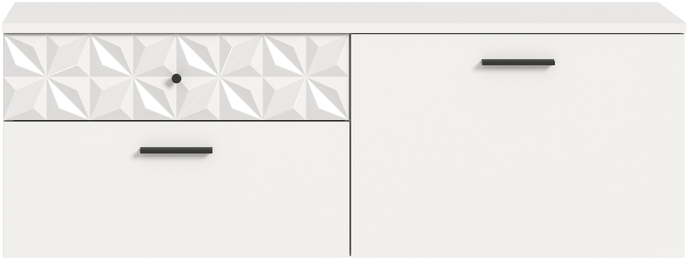 Home affaire Schuhschrank "VICENZA, hängend, 2 Schubkästen, 1 Klappe, 2 Fäc günstig online kaufen