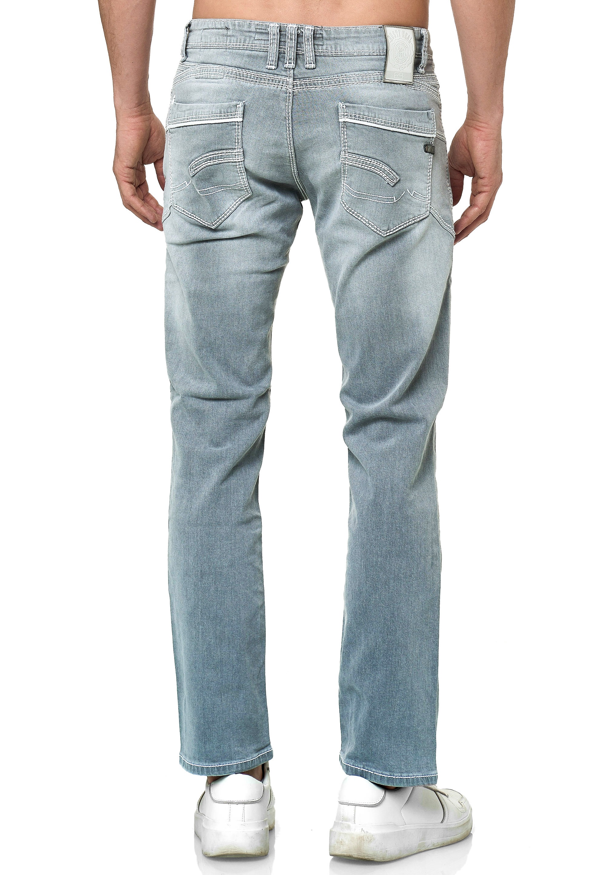 Rusty Neal Straight-Jeans, im bequemen Straight Fit-Schnitt