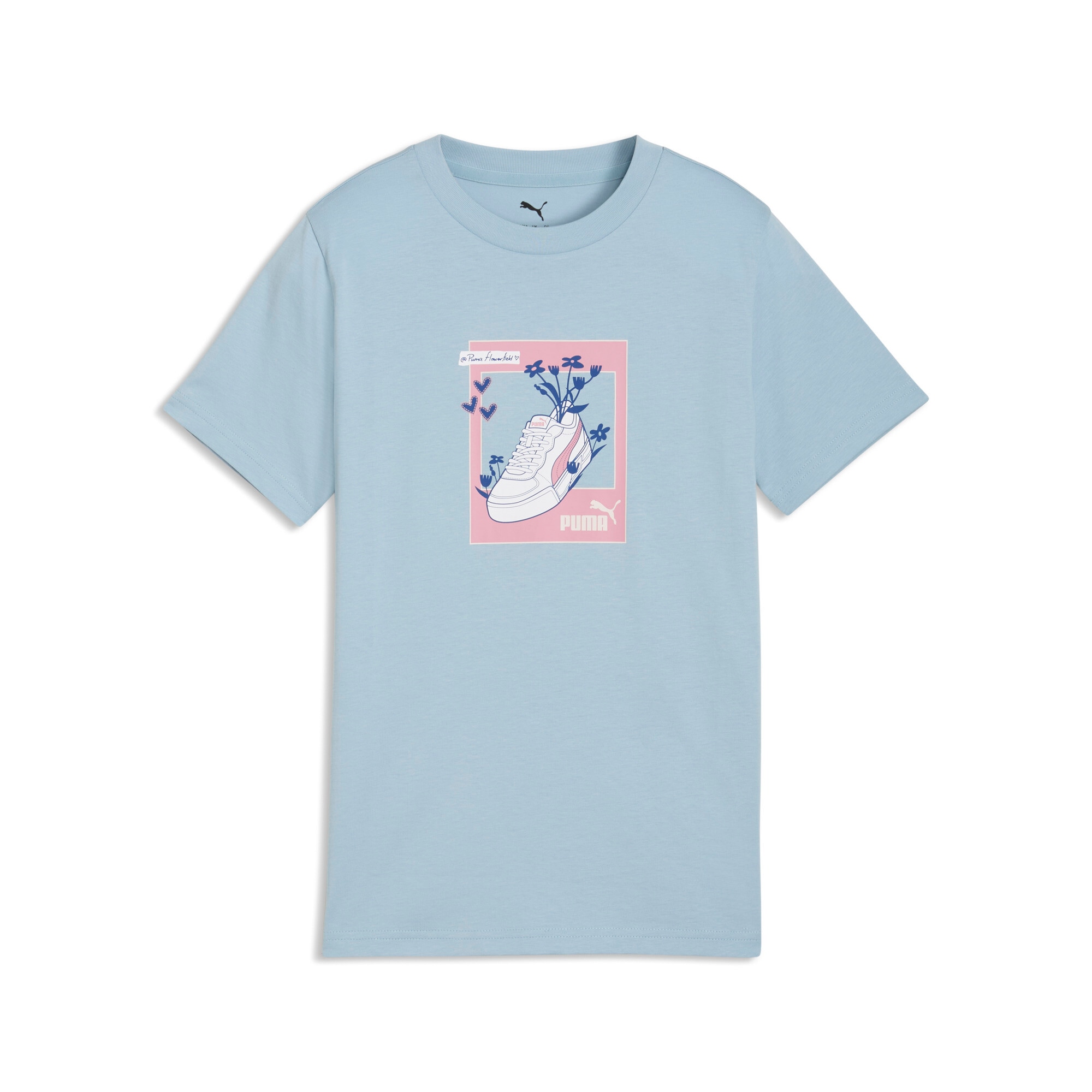 PUMA T-Shirt "GRAPHIC SNEAKER TEE G" Regular Fit, Kurzarm, Rundhalsausschnitt, für Jugendliche