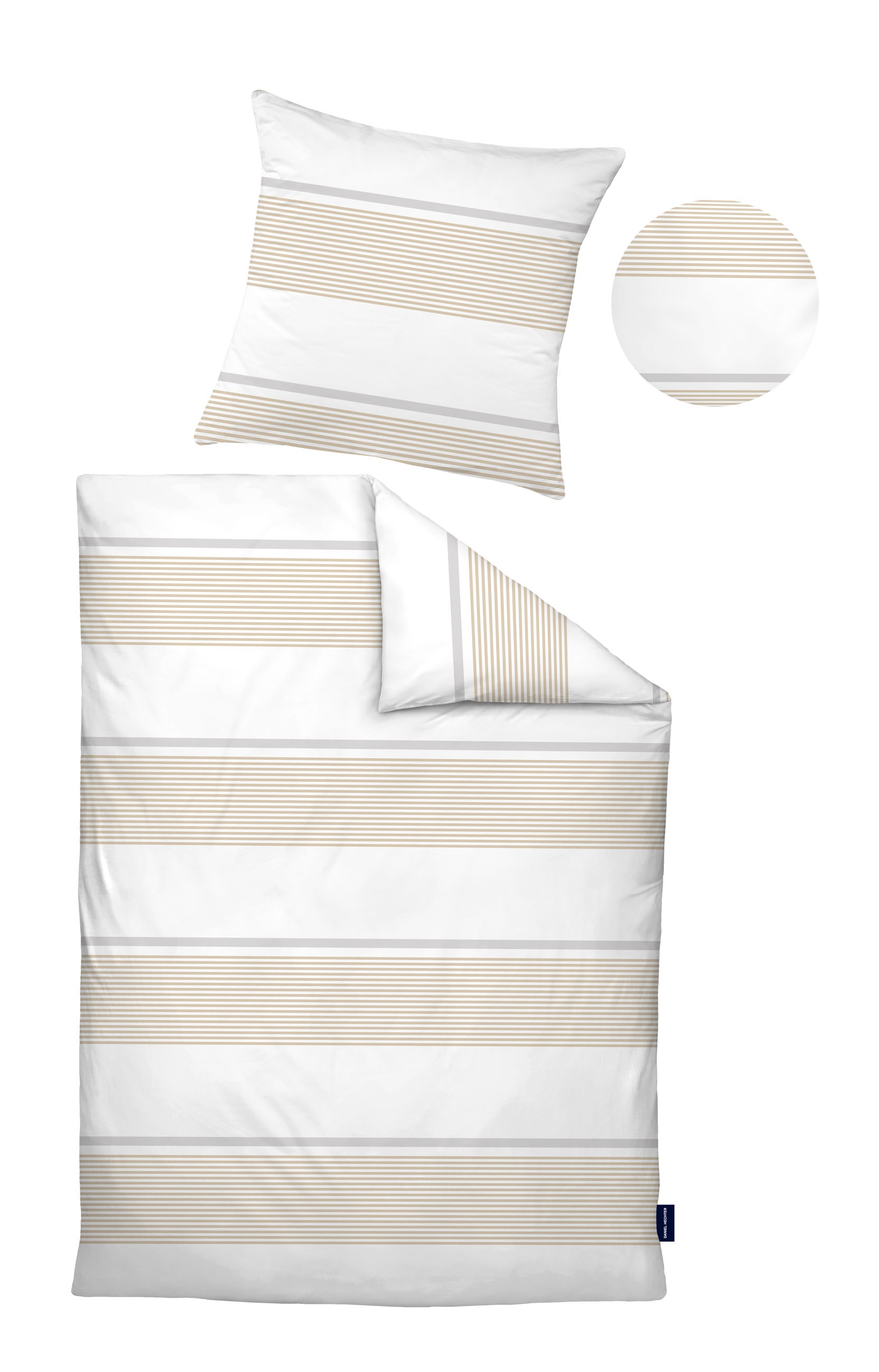 Daniel Hechter Bettwäsche "0041302" 2 Stk. tlg. hautfreundlich, mit Reißver günstig online kaufen