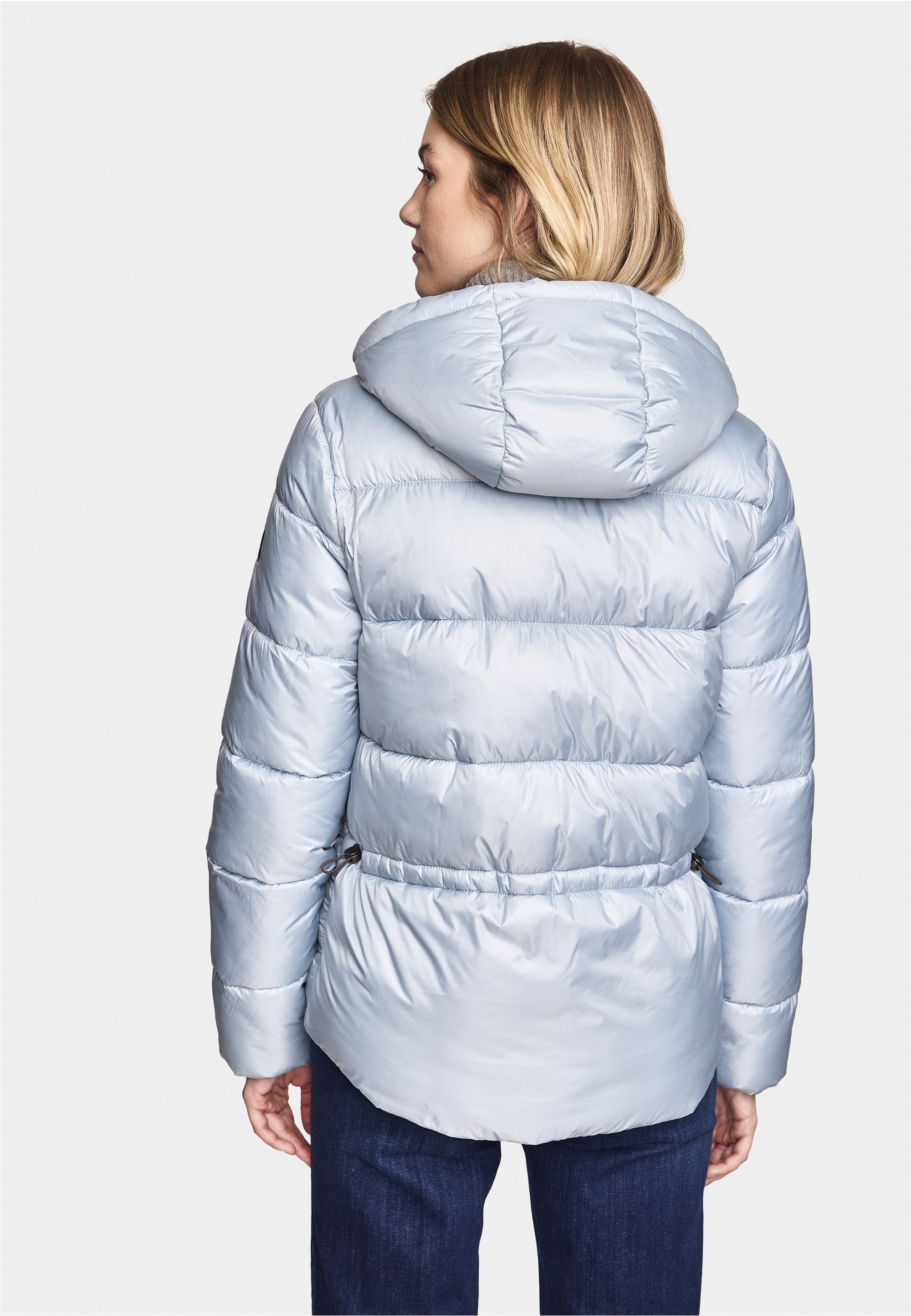 New Canadian Steppjacke »Steppjacke "CHRISTAL"«, mit Taschenbeutel aus Kuschel-Fleece