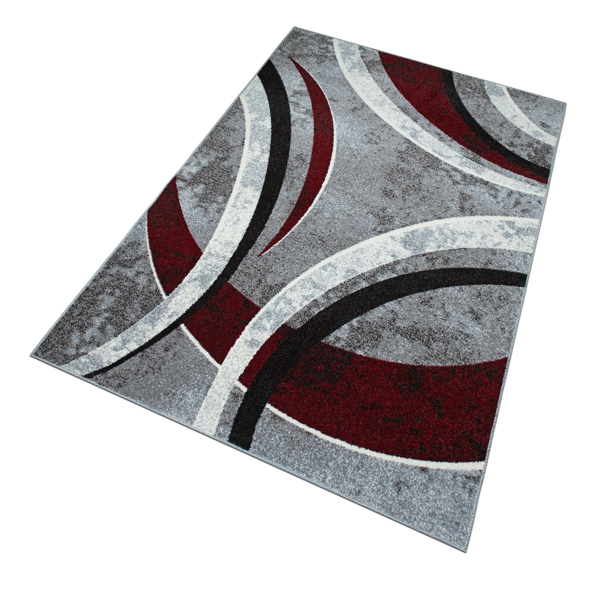 OTTO home Teppich »Flow, geometrisches Design« rechteckig 9 mm Höhe grafisch, abstrakt, elegant, Wohnzimmer, Schlafzimmer