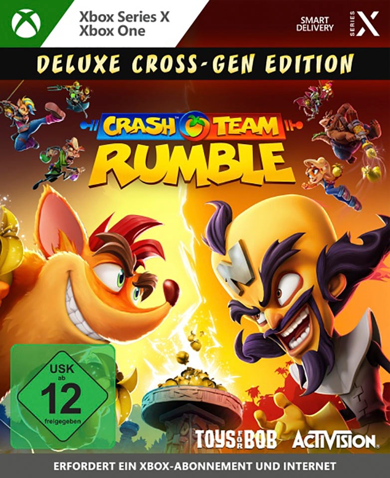 ACTIVISION BLIZZARD Spielesoftware »Crash Team Rumble - Deluxe Edition«, Xbox One-Xbox Series X