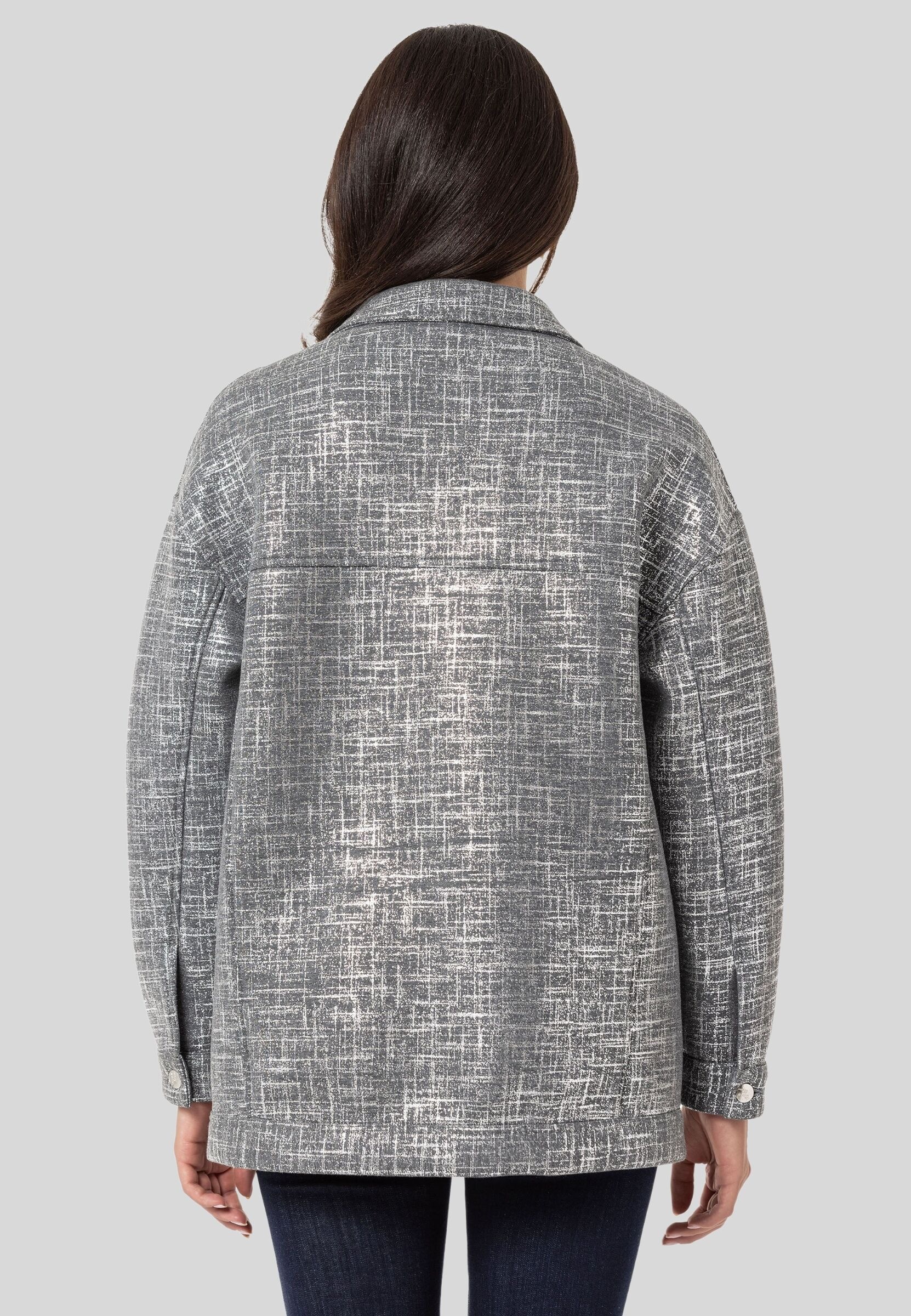 Cipo & Baxx Outdoorjacke »Jacken«, ohne Kapuze, mit grafischem Design