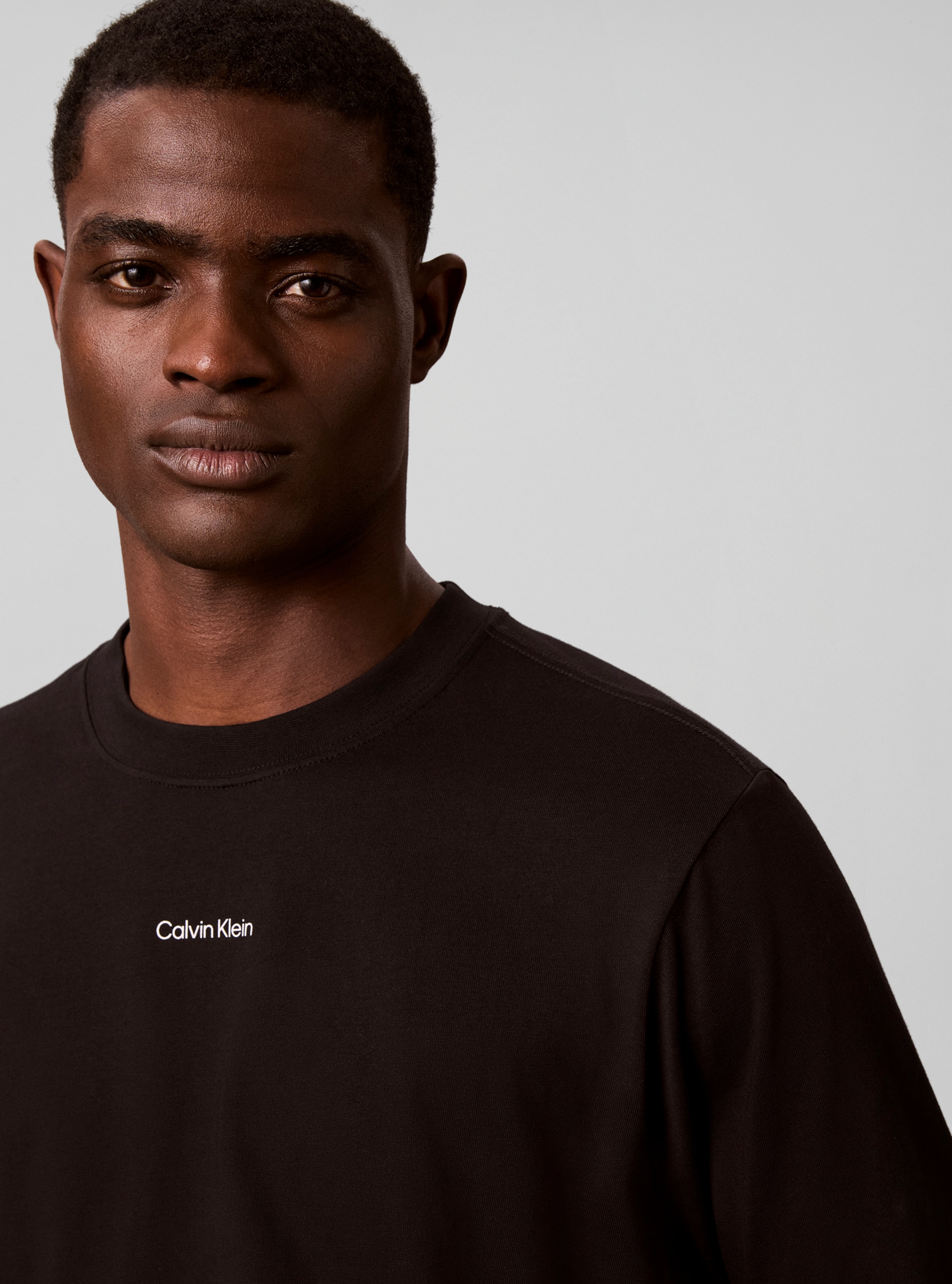 Calvin Klein Jeans Langarmshirt »EASY 20S RETRO CALVIN BACK« Regular fit mit Markenprint