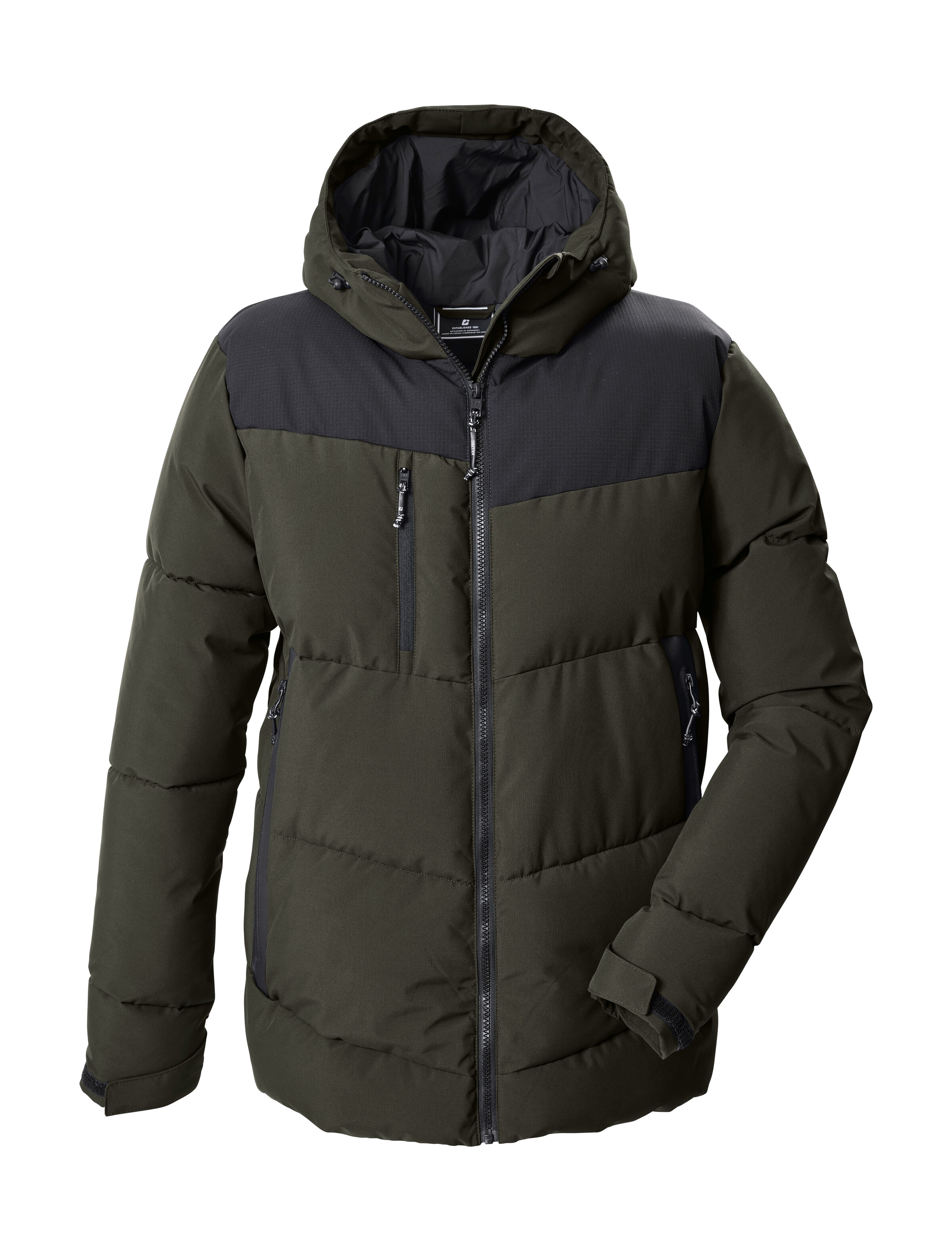 Killtec Steppjacke "KOW 84 MN QLTD JCKT" Winddicht und wasserabweisend, 10.000 mm Wassersäule, atmungsaktiv