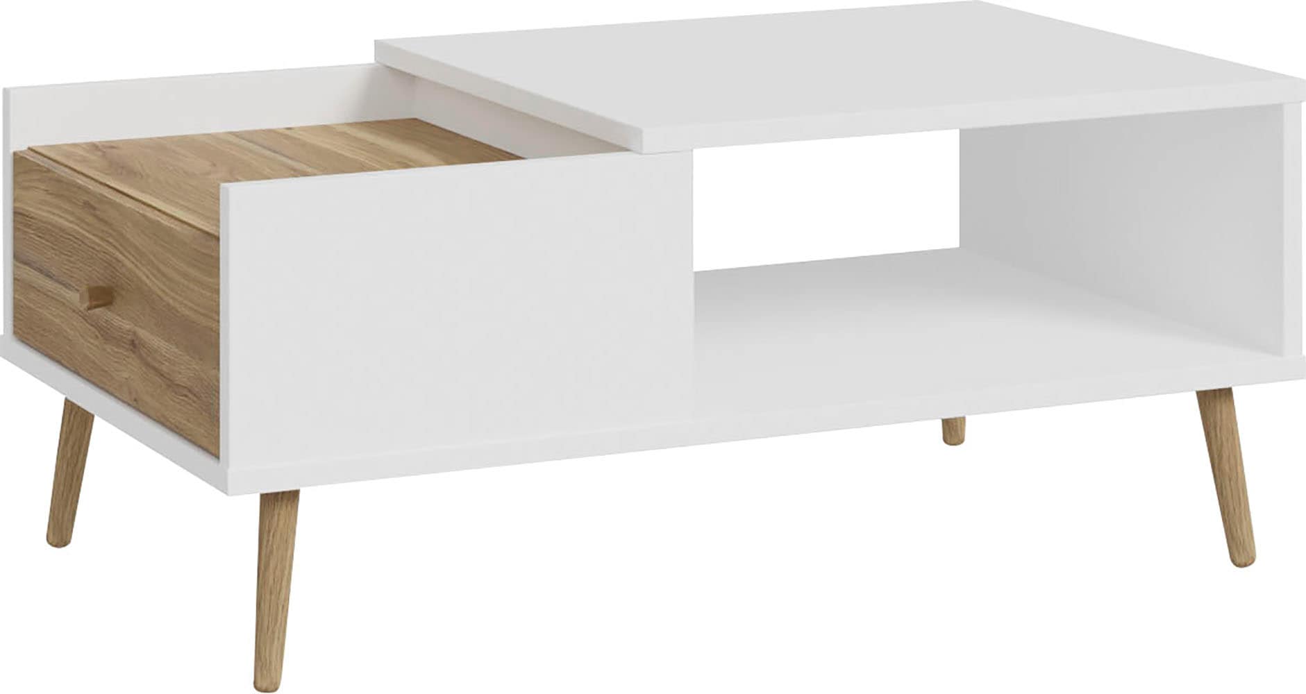 FORTE Couchtisch »Harllson EasyKlix by Forte«, die neue geniale Art Möbel aufzubauen, fast ohne Werkzeug
