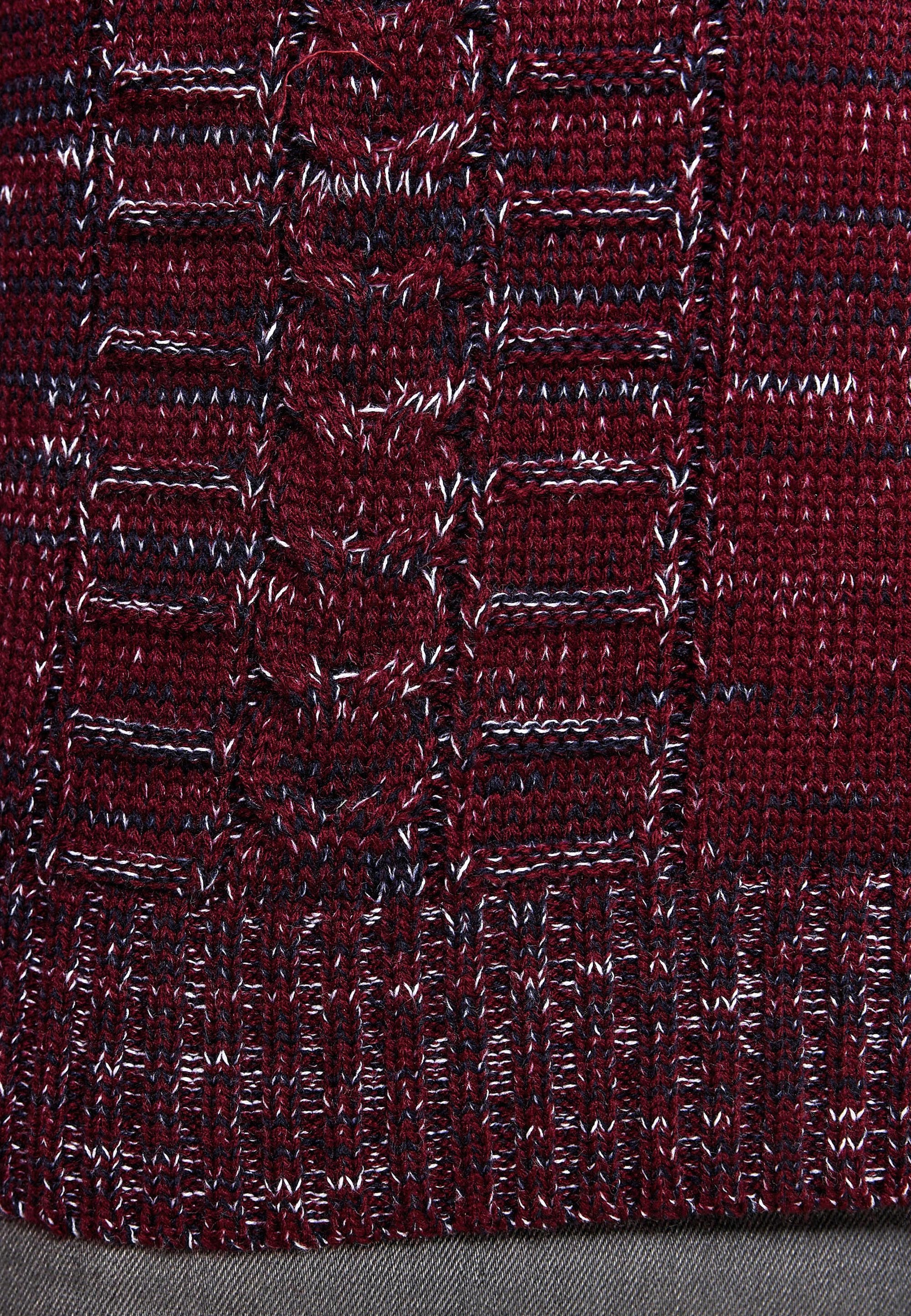 Rusty Neal Strickpullover, mit meliertem Design