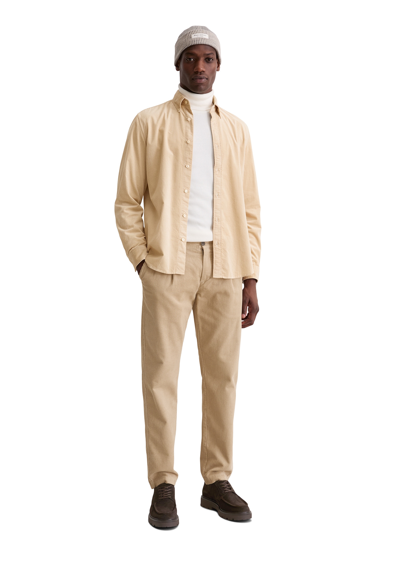Marc O'Polo Langarmhemd »mit Button-Down-Kragen«