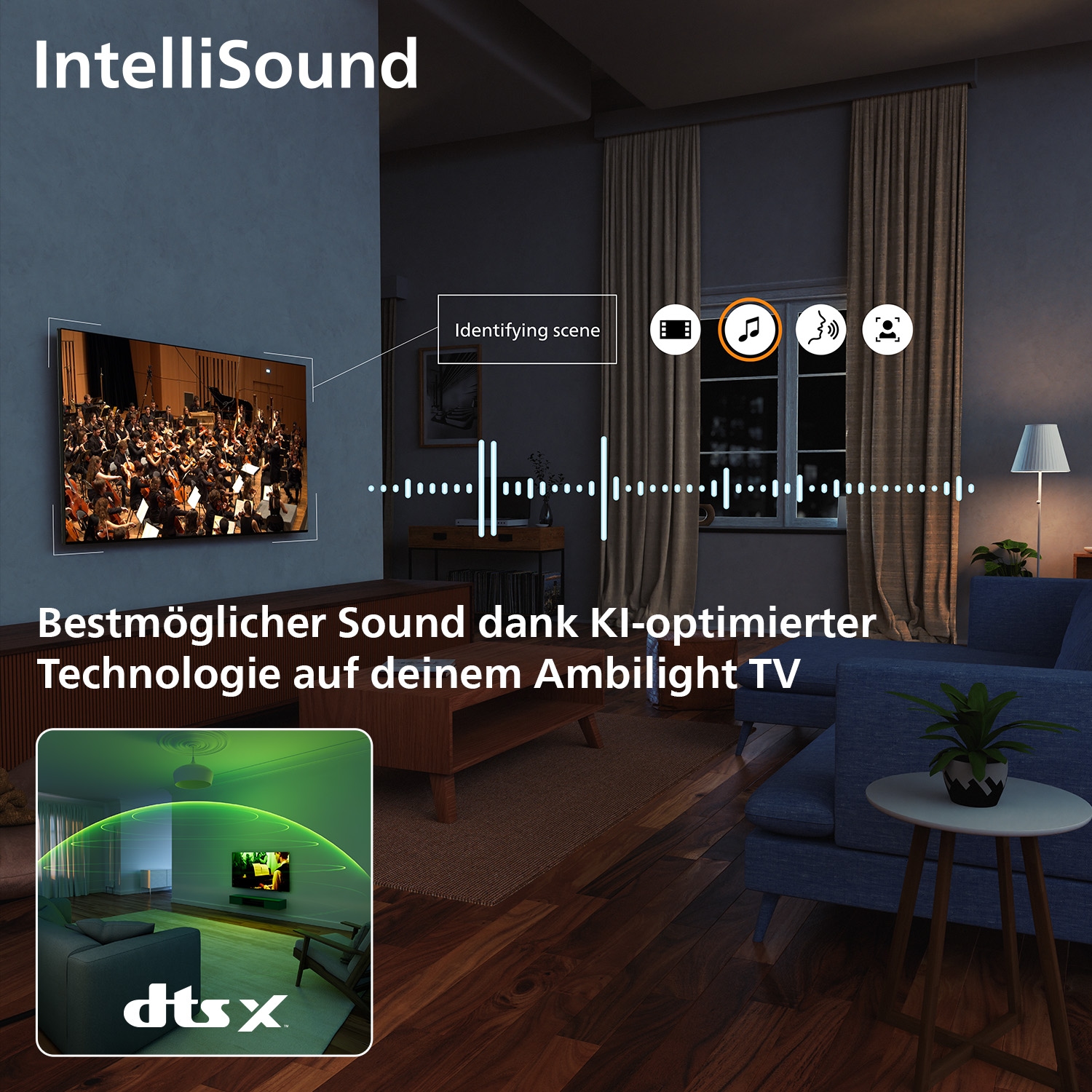 Philips QLED-Fernseher »50PQS7801/12« 126 cm/50 ″ Smart-TV