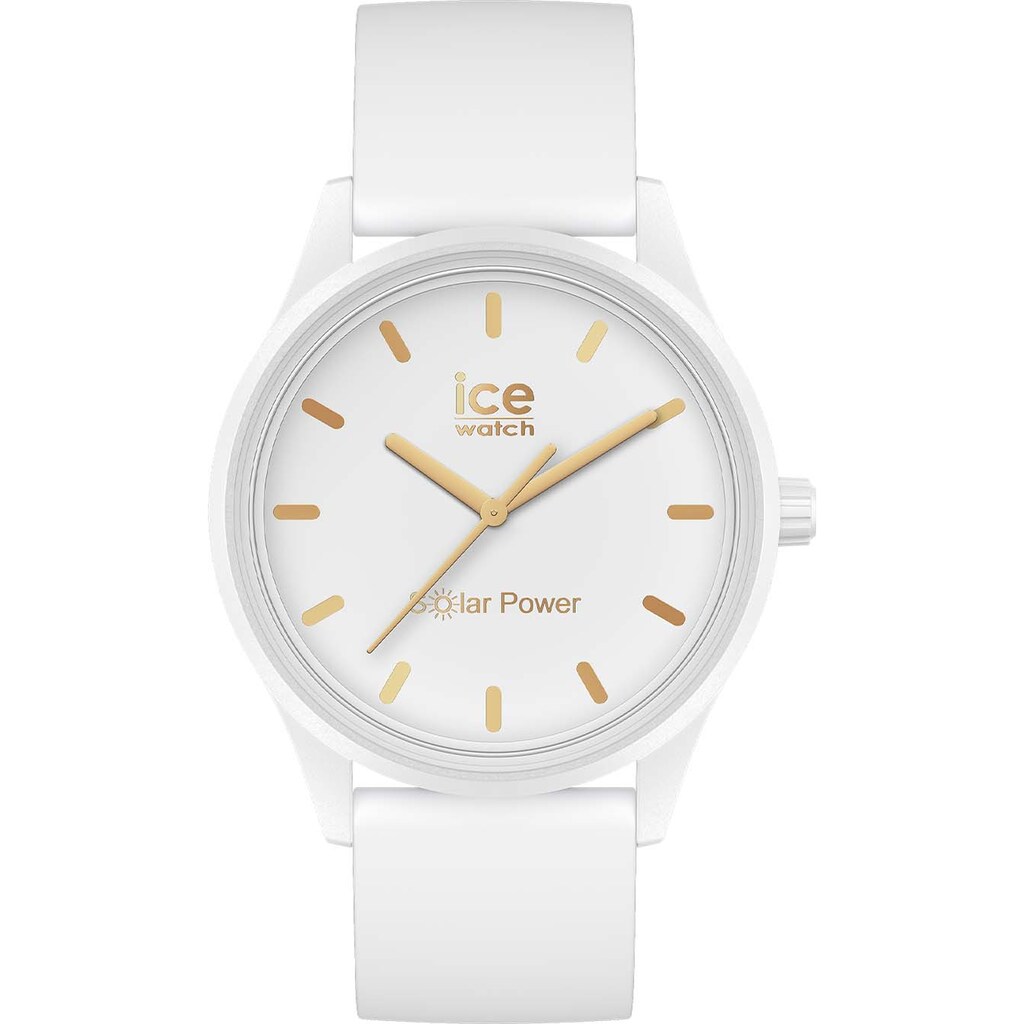 ice-watch Solaruhr »ICE Solar power-White gold M, 020301«