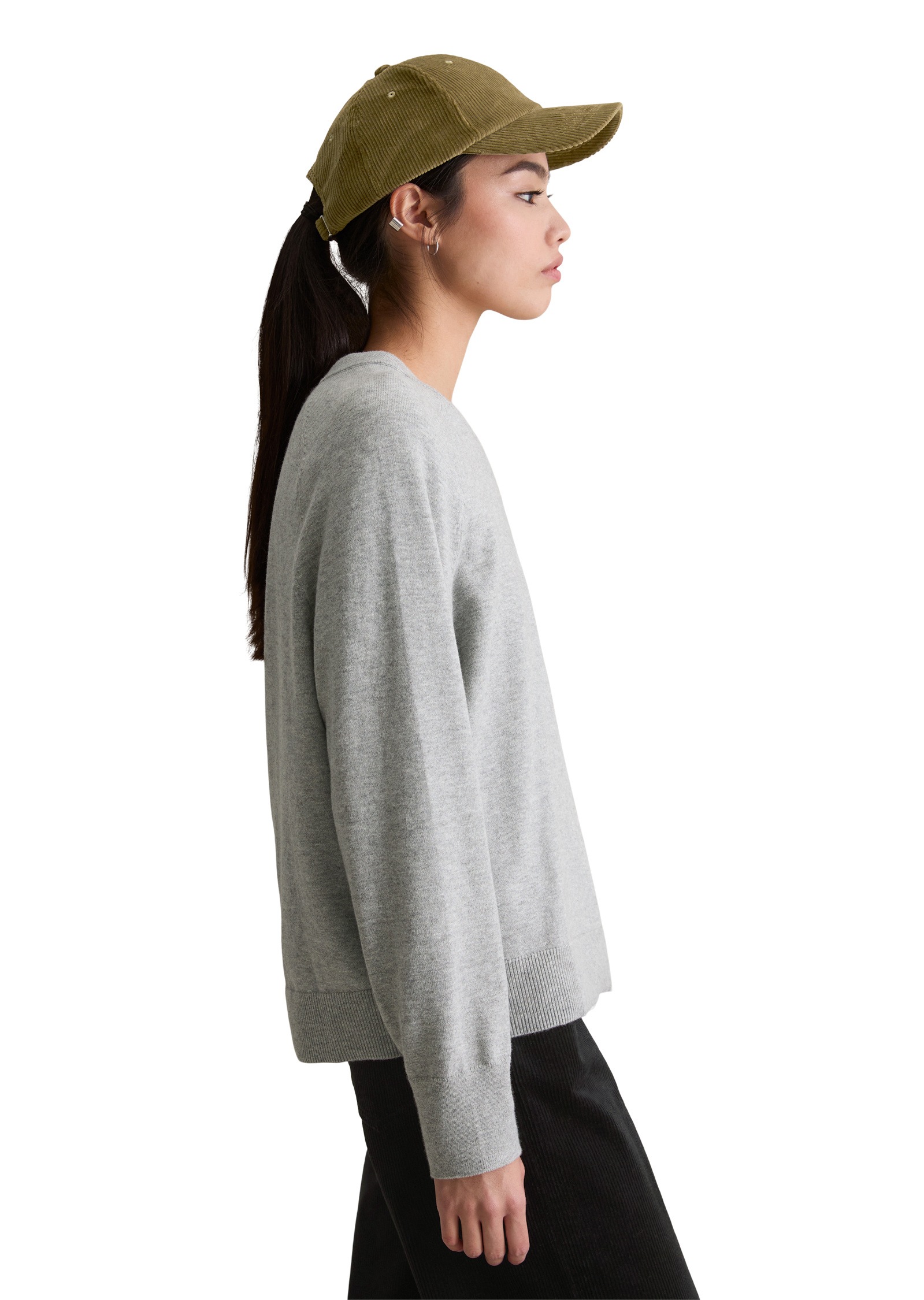 Marc OPolo DENIM Strickpullover "aus Soft Cotton Stretch" günstig online kaufen