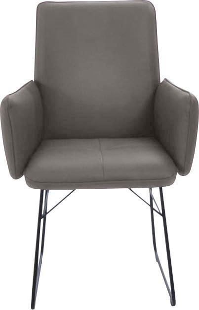 K+W Komfort & Wohnen Armlehnstuhl () 1 Stk. Leder CLOUD Drahtkufengestell i günstig online kaufen