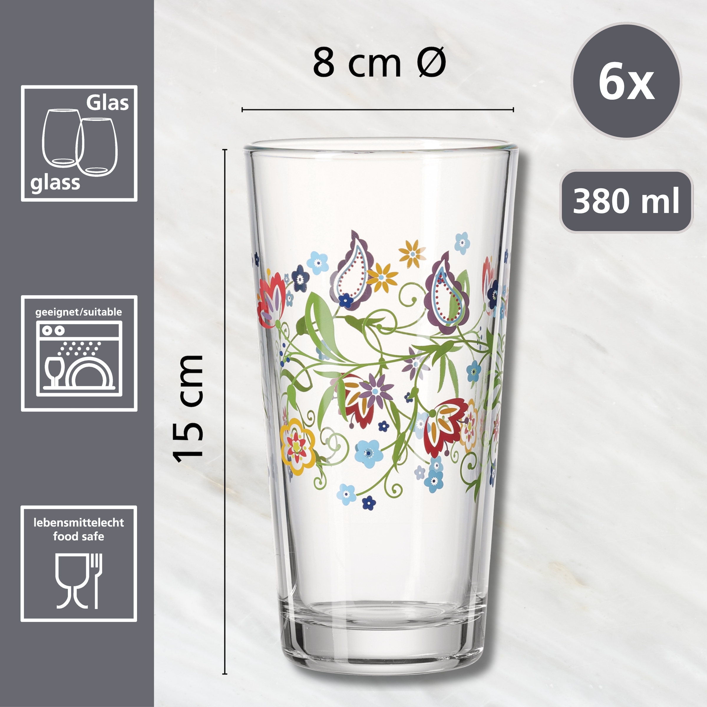 Ritzenhoff & Breker Gläser-Set »Shanti« je 380 ml